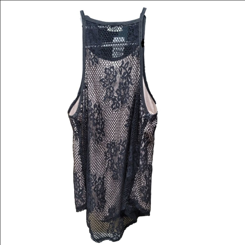 Other NWT Rumor Boutique Elegant Black Lace Tank Top Size S / US 4 / IT 40 - 2 Thumbnail