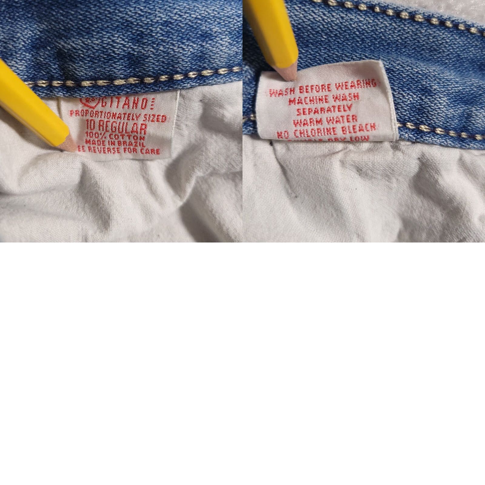 Vintage Gitano Vintage 80's Mom Jeans 10 Pleated Front Baggie Tapered High Rise Jeans Women Regular Size 10 Blue Denim Size 32" / US 10 / IT 46 - 10 Thumbnail