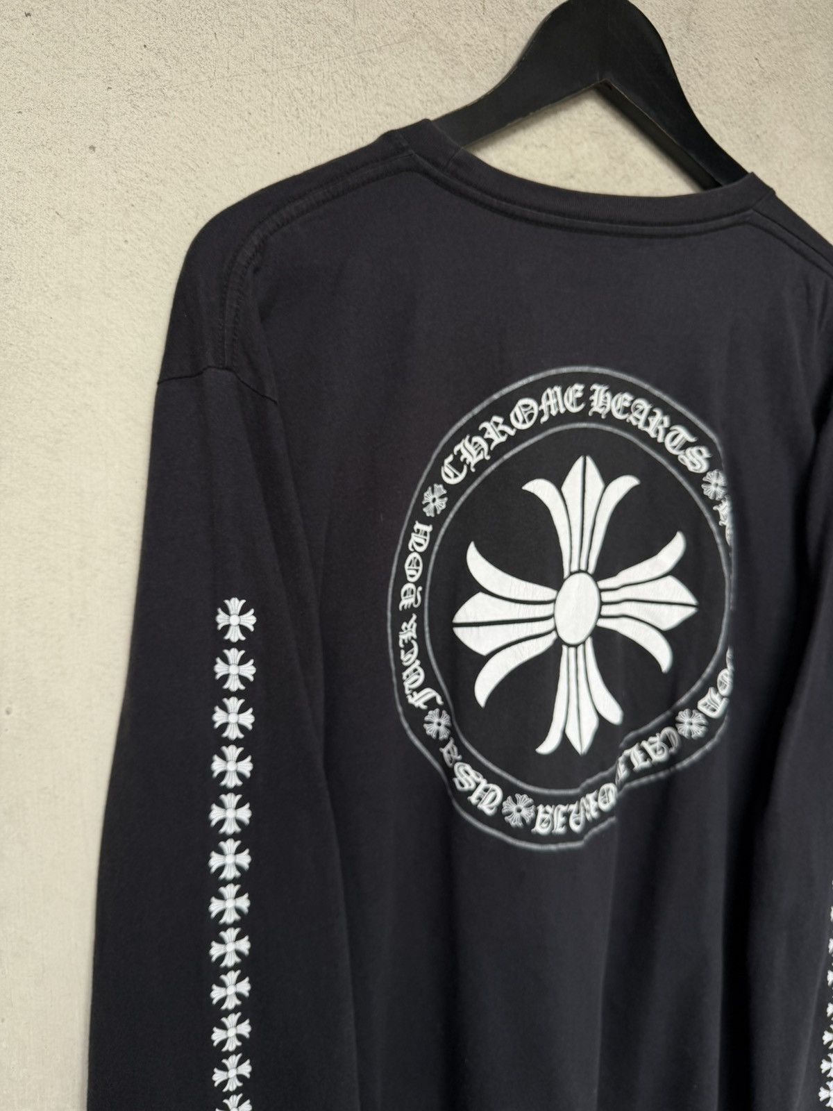 Chrome Hearts HOLLYWOOD EXCLUSIVE - Chrome Hearts Jumbro Cross Plus Ls Size US L / EU 52-54 / 3 - 3 Thumbnail