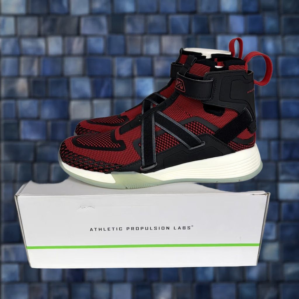 Athletic Propulsion Labs Athletic Propulsion Labs APL Super Future Shoes Mens Size 11 Red Black High Top Size US L / EU 52-54 / 3 - 1 Thumbnail