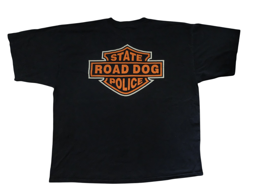 Vintage State Road Dog Police Tee Size US XXL / EU 58 / 5 - 1 Thumbnail
