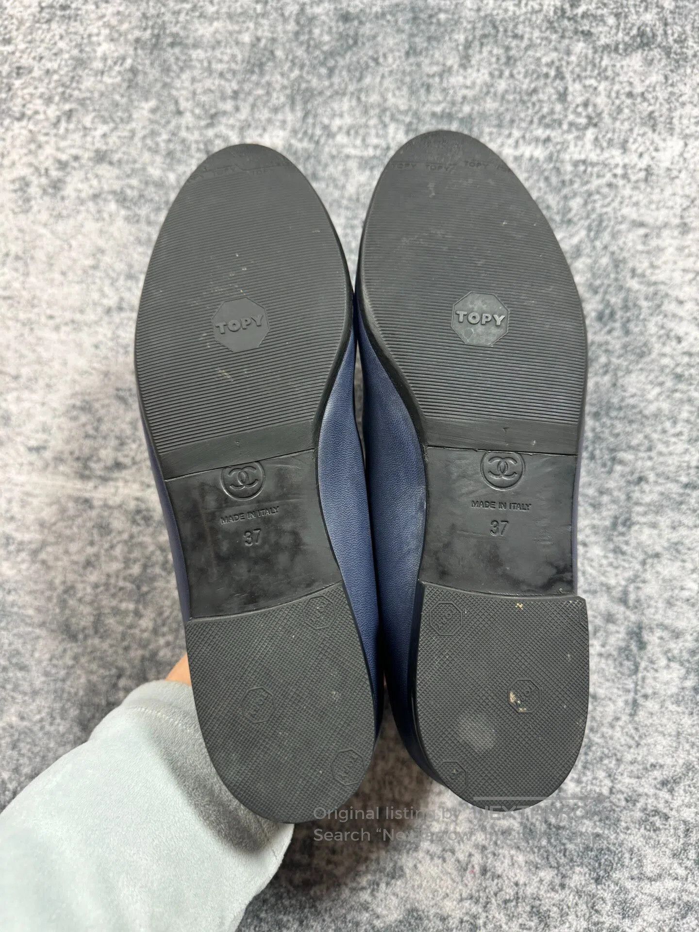 Chanel Chanel Purple Camellia Flats| Size US 6.5 / IT 36.5 - 6 Thumbnail