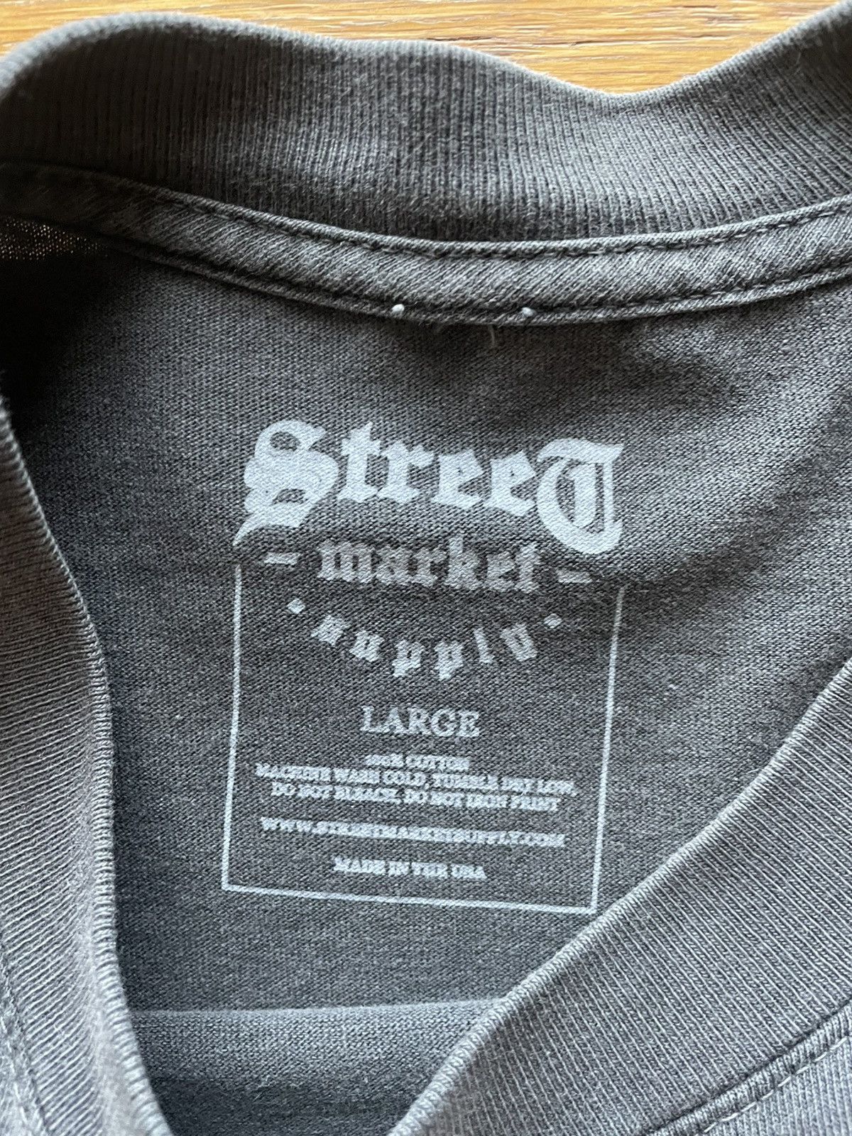 Other Street Market Supply Mac Miller Vintage Black Tee Size US L / EU 52-54 / 3 - 3 Thumbnail