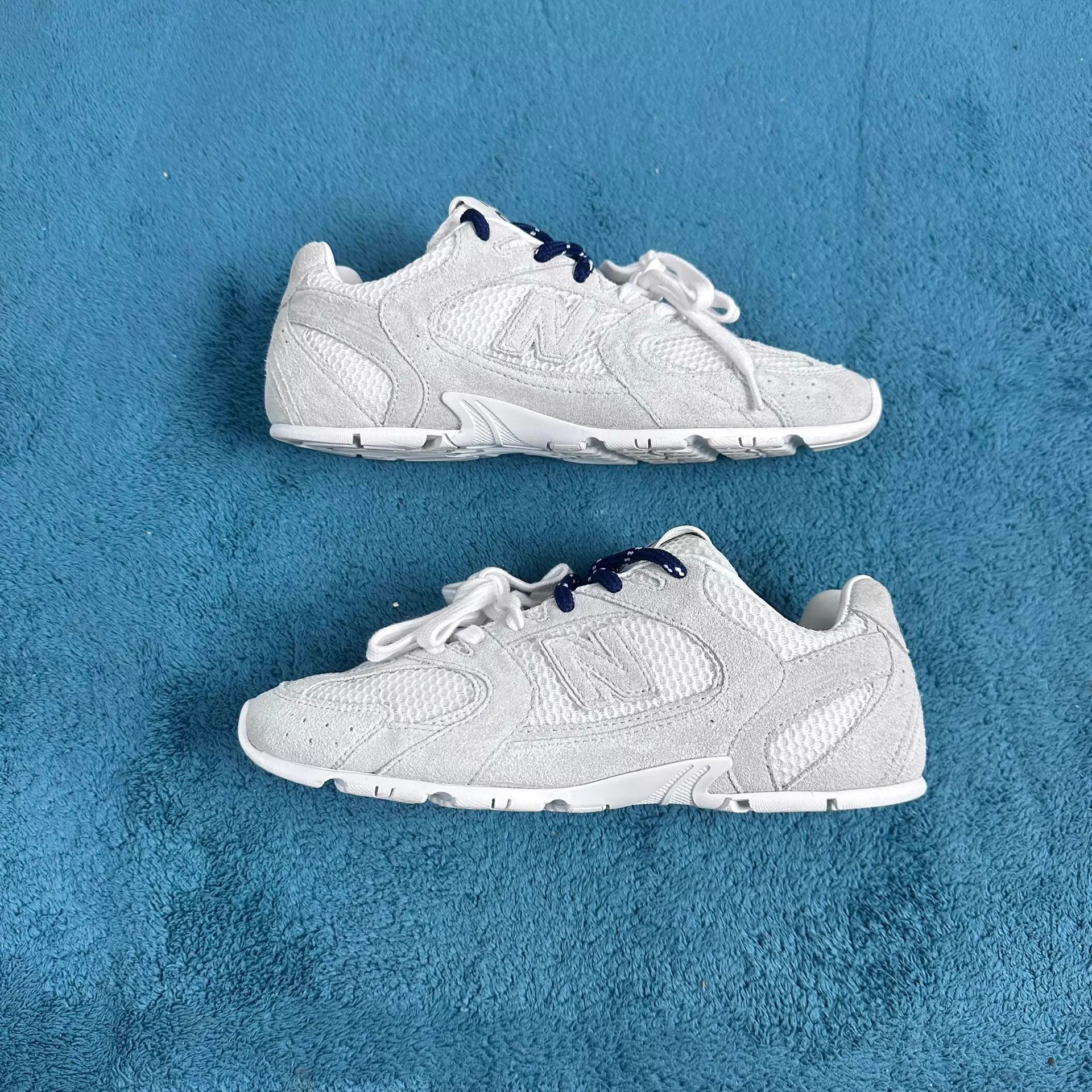 Miu Miu MIU MIU x NB 530 SL Leather Qixi Low Top White 36 Size US 5.5 / IT 35.5 - 2 Thumbnail