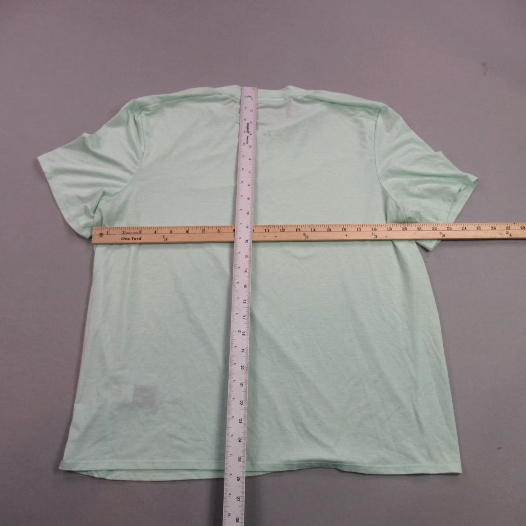 The North Face The North Face Shirt Womens XL Short Sleeve Lightweight Casual Stretch Green Logo Knit T-Shirt Mens Womens Girls? Size XL / US 12-14 / IT 48-50 - 5 Thumbnail