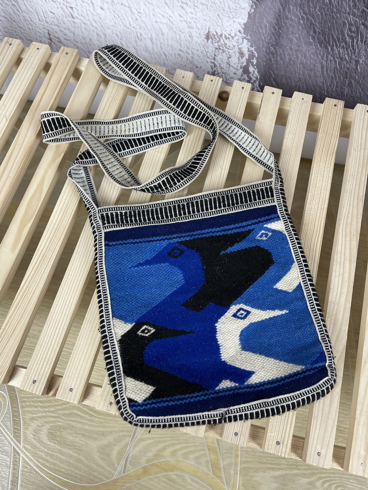 Other Vintage Woven Wool Animal Crossbody Souvenir Shoulder Bag Size ONE SIZE - 2 Thumbnail
