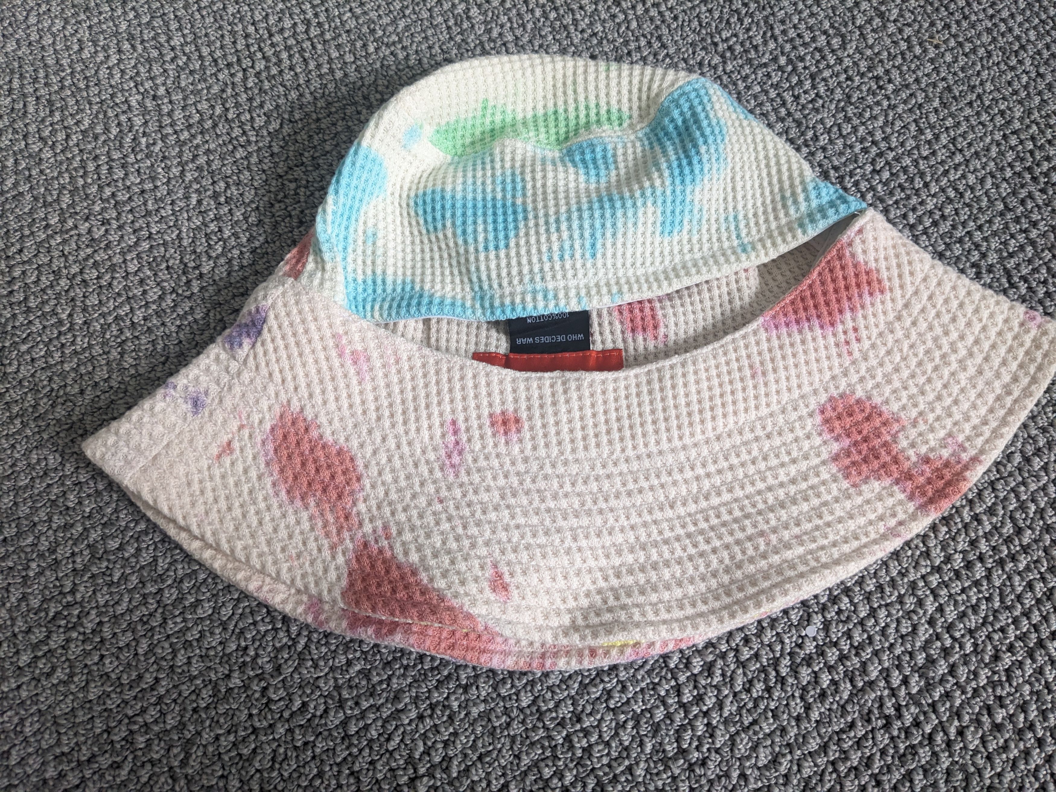 Who Decides War Who Decides War ROYGBIV Thermal Bucket Hat with Cutout Size ONE SIZE - 4 Thumbnail