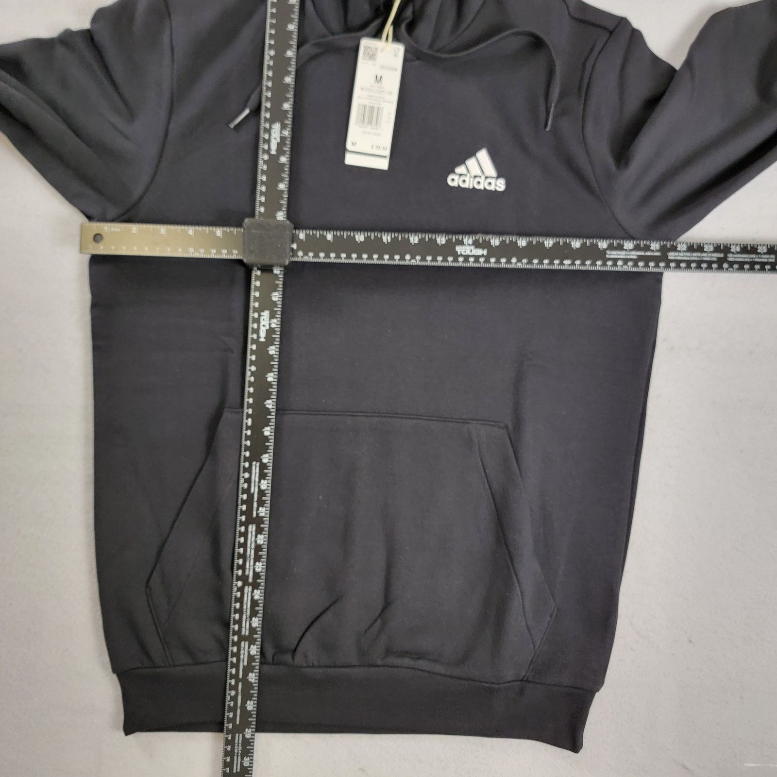 Adidas Adidas Mens Feelcozy Hoodie Black Sz M GV5294 (863-868) Size US M / EU 48-50 / 2 - 6 Thumbnail