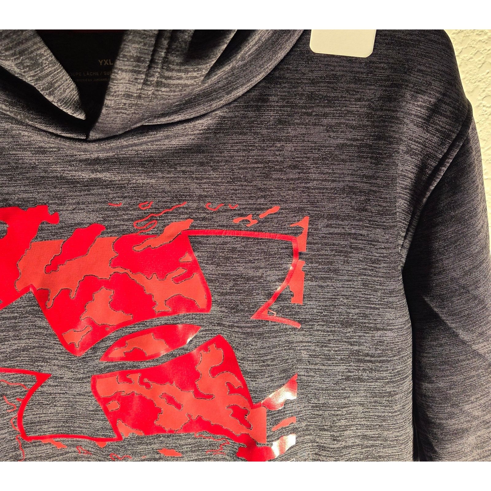 Under Armour Under Armour Dark Grey YXL Hoodie - Excellent Condition! Size US XL / EU 56 / 4 - 5 Thumbnail