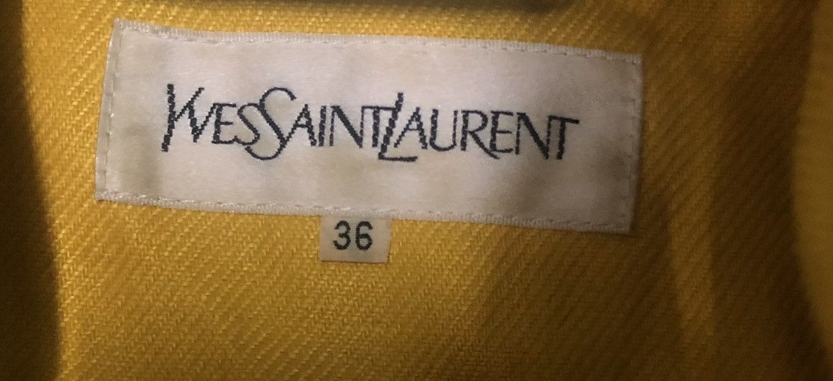 Yves Saint Laurent VINTAGE YVES SAINT LAURENT BLAZER JACKET Size S / US 4 / IT 40 - 4 Thumbnail