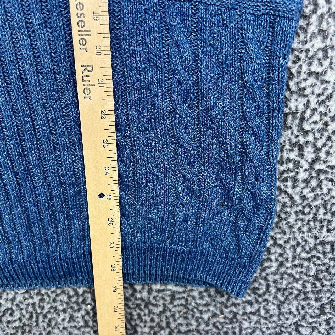 Other Vintage R.E.A.L. CLOTHES The Bay Sweater Cable Knit Cotton S Size US S / EU 44-46 / 1 - 3 Thumbnail