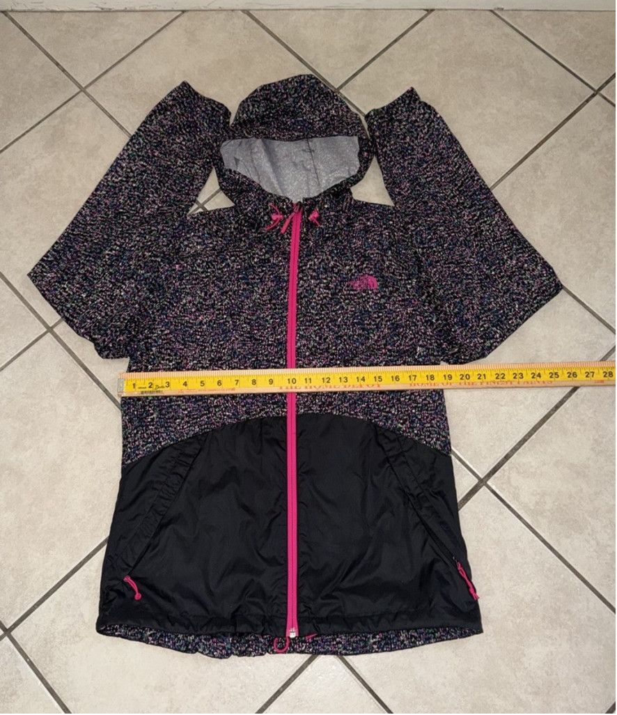 The North Face The North Face Womens Raincoat Black Pink Full Zip Logo M Size M / US 6-8 / IT 42-44 - 3 Thumbnail