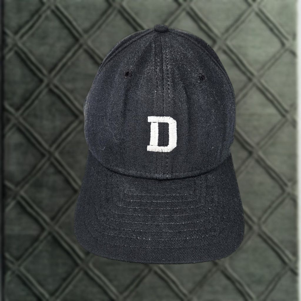 New Era New Era Hat Cap Baseball Snap Back One Size Black Mens D Logo Twill USA Size ONE SIZE - 1 Thumbnail