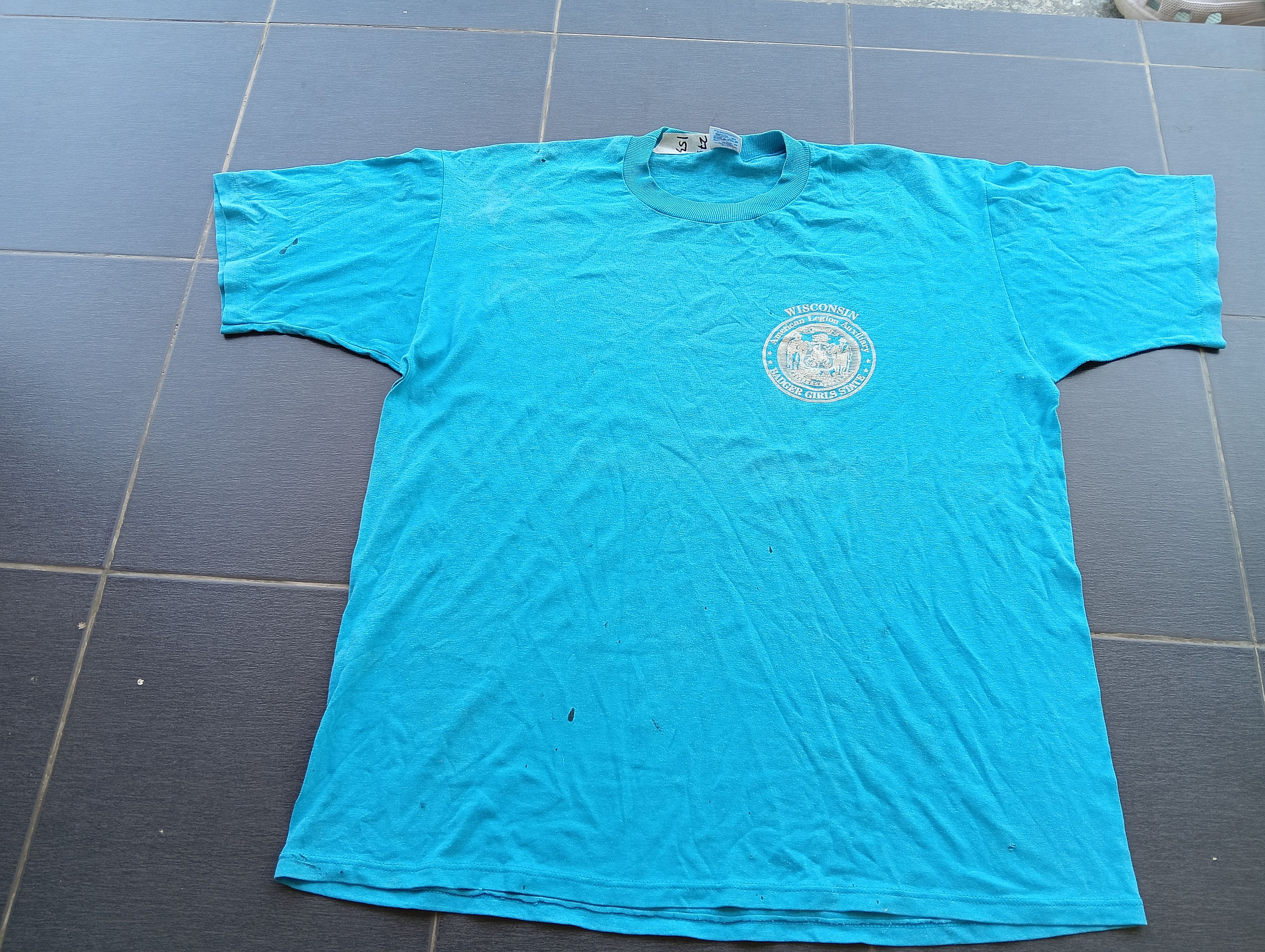 Jerzees VINTAGE WINCONSIN TEE Size US XL / EU 56 / 4 - 1 Thumbnail