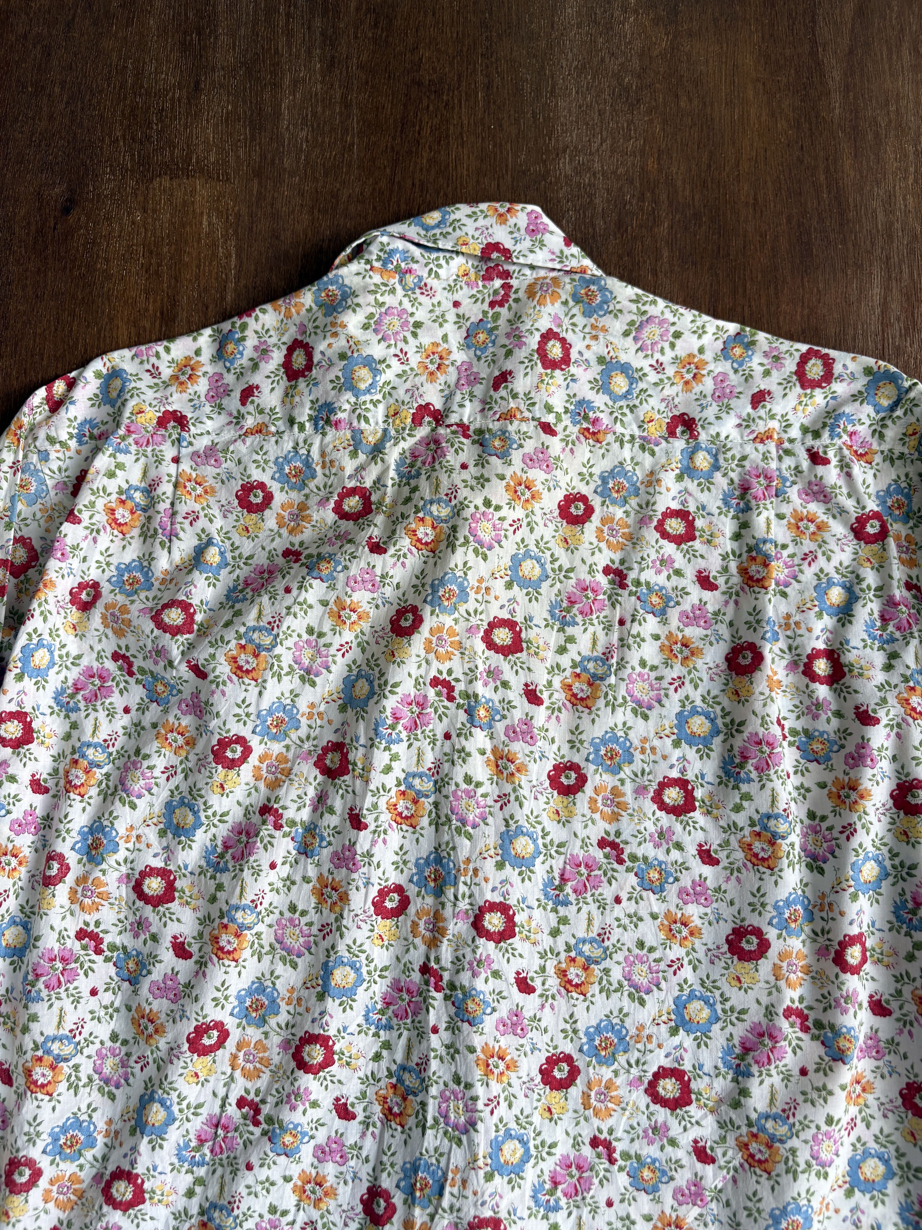 Comme des Garcons Junya Watanabe COMME des GARCONS 90s flower Shirt Size US XXS / EU 40 - 6 Thumbnail