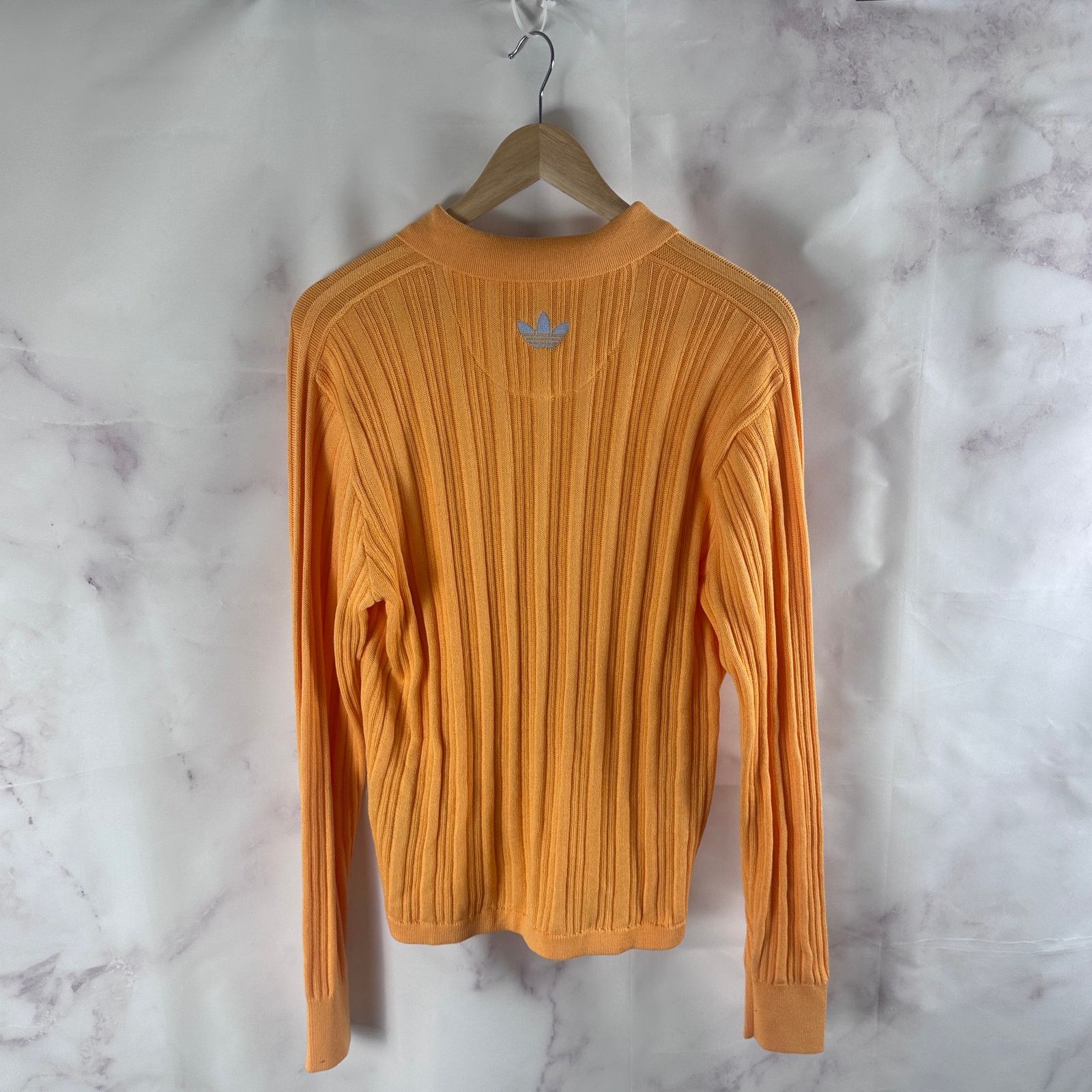 Adidas × Pharrell Humanrace Hazy Orange Knit Longsleeve Jersey Size US S / EU 44-46 / 1 - 6 Thumbnail