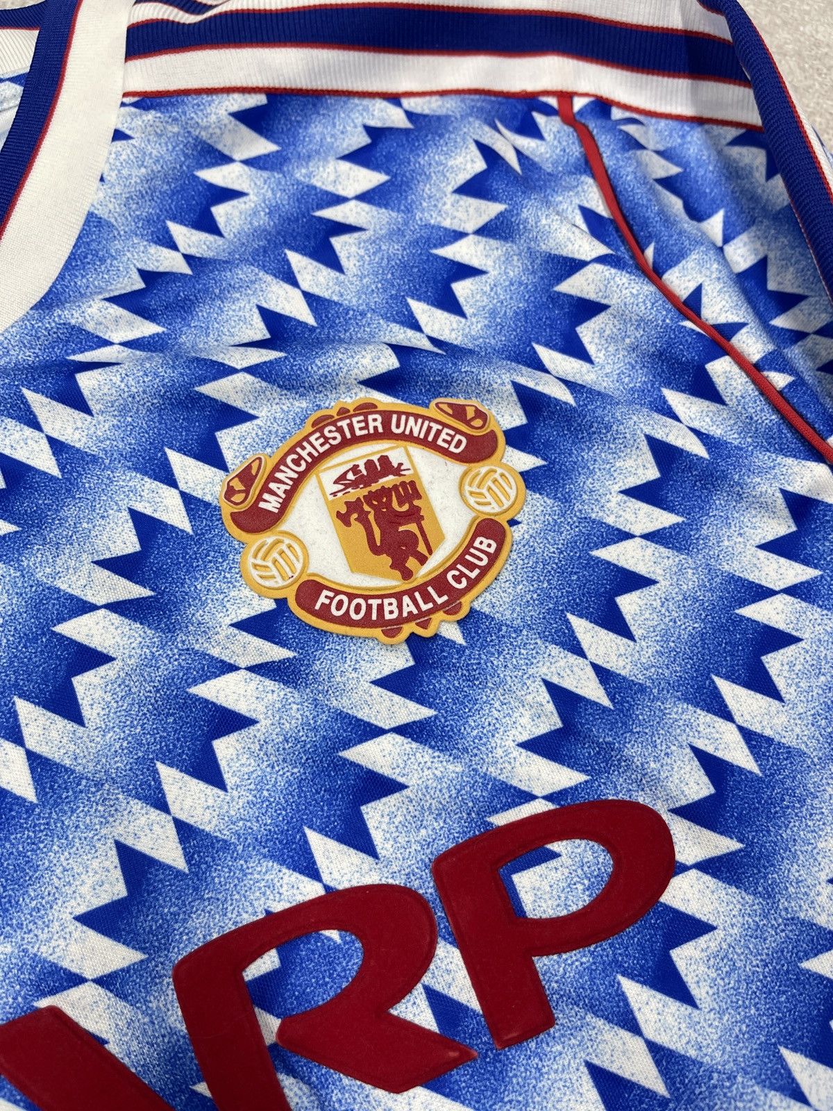 Adidas Adidas Manchester United Sharp Soccer Jersey Longsleeve Size US L / EU 52-54 / 3 - 6 Thumbnail