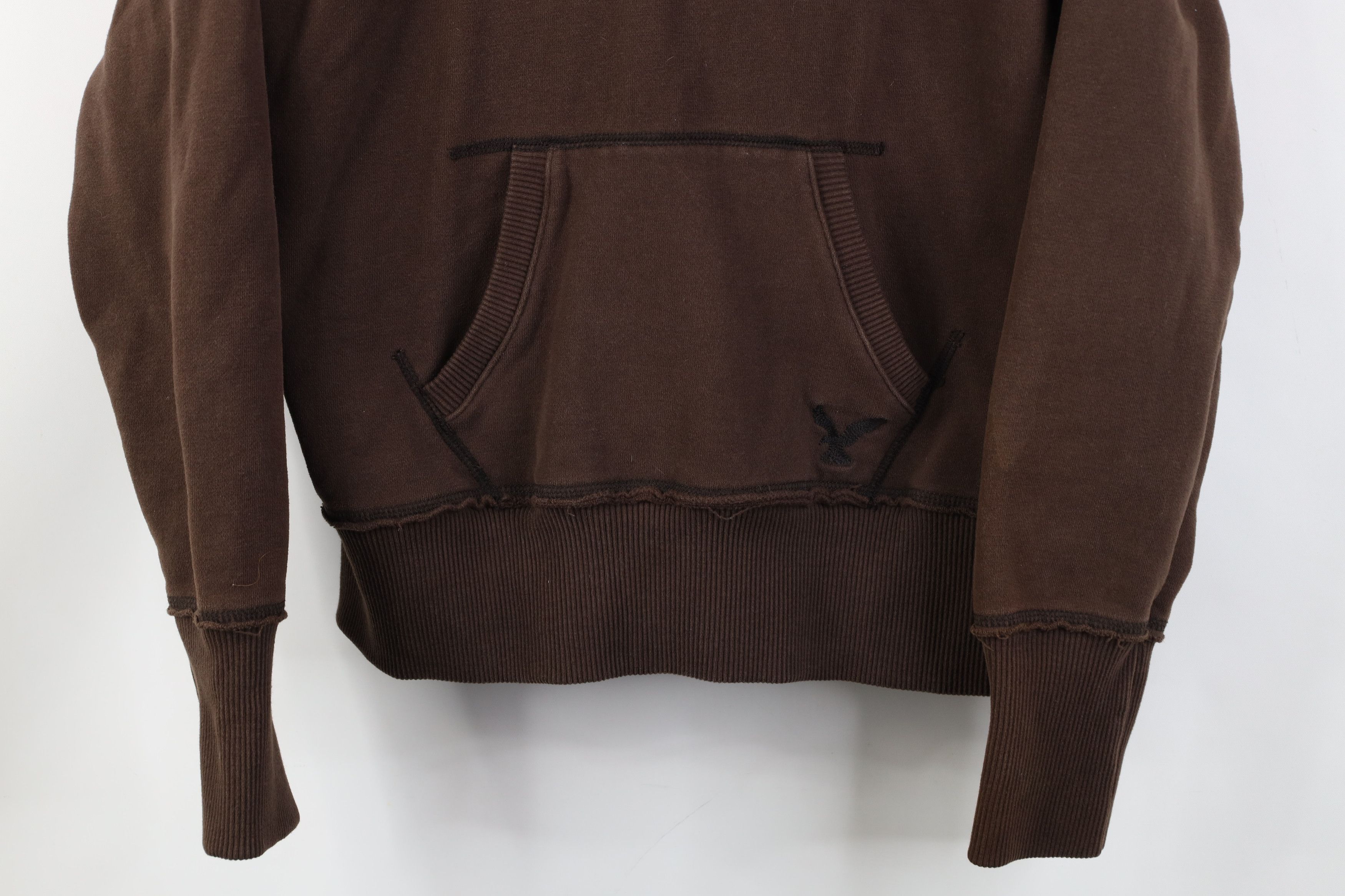 American Eagle Outfitters Vintage 90s Y2K American Eagle Babydoll Fleece Lined Hoodie Size XL / US 12-14 / IT 48-50 - 3 Thumbnail