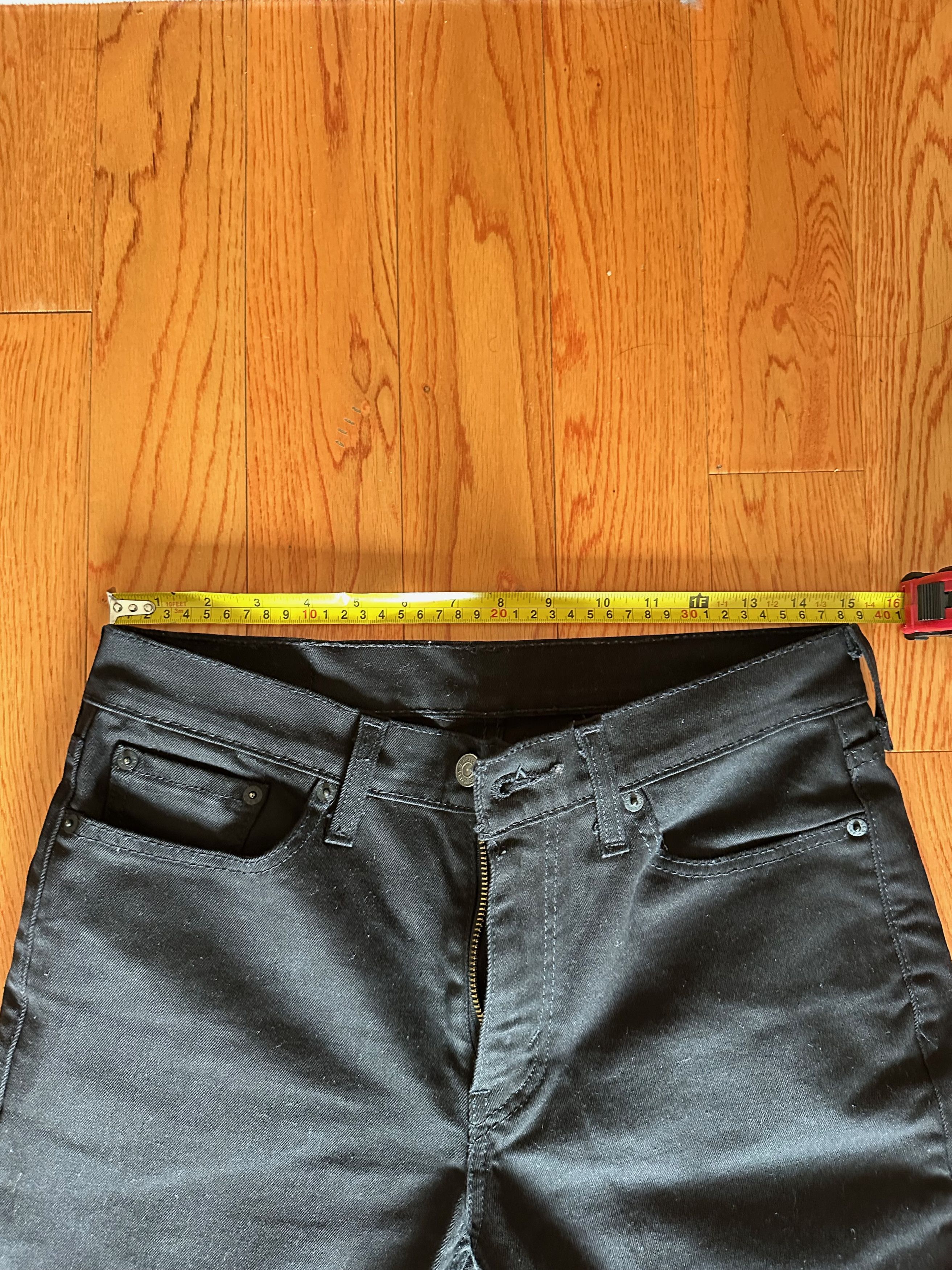 Levi's Levi's 514 Straight Fit Men's Jeans - 30x30 Black Size US 30 / EU 46 - 7 Thumbnail