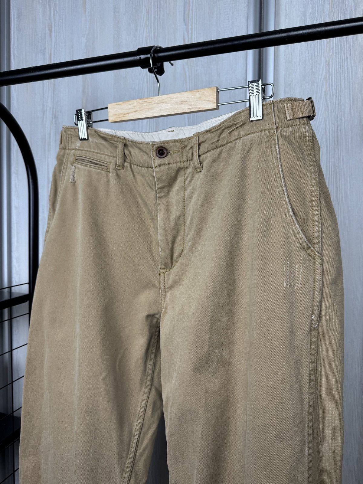 Polo Ralph Lauren Polo Ralph Lauren 67-RL-1T202 Distressed Military Chinos Size US 33 - 4 Thumbnail