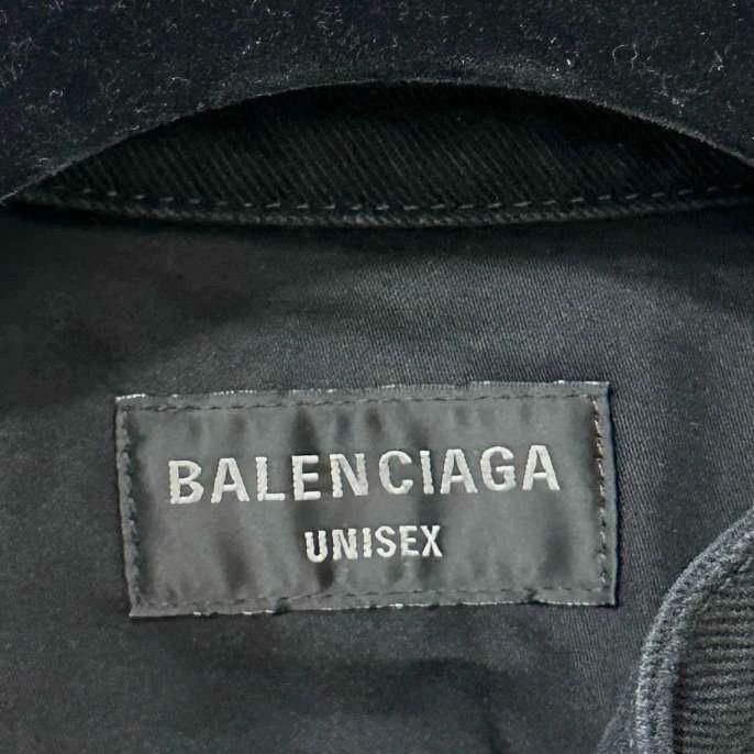 Balenciaga Balenciaga 24 Double Ring Denim Bomber Jacket Size US L / EU 52-54 / 3 - 4 Thumbnail
