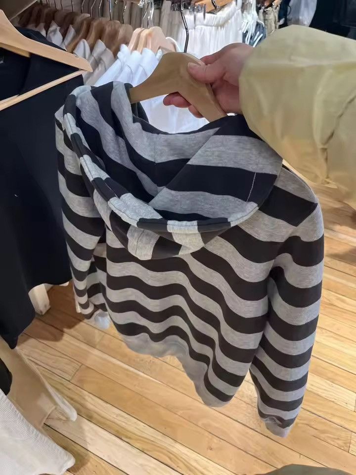 Japanese Brand Striped Patchwork Zip-up Hoodie Size US M / EU 48-50 / 2 - 2 Thumbnail