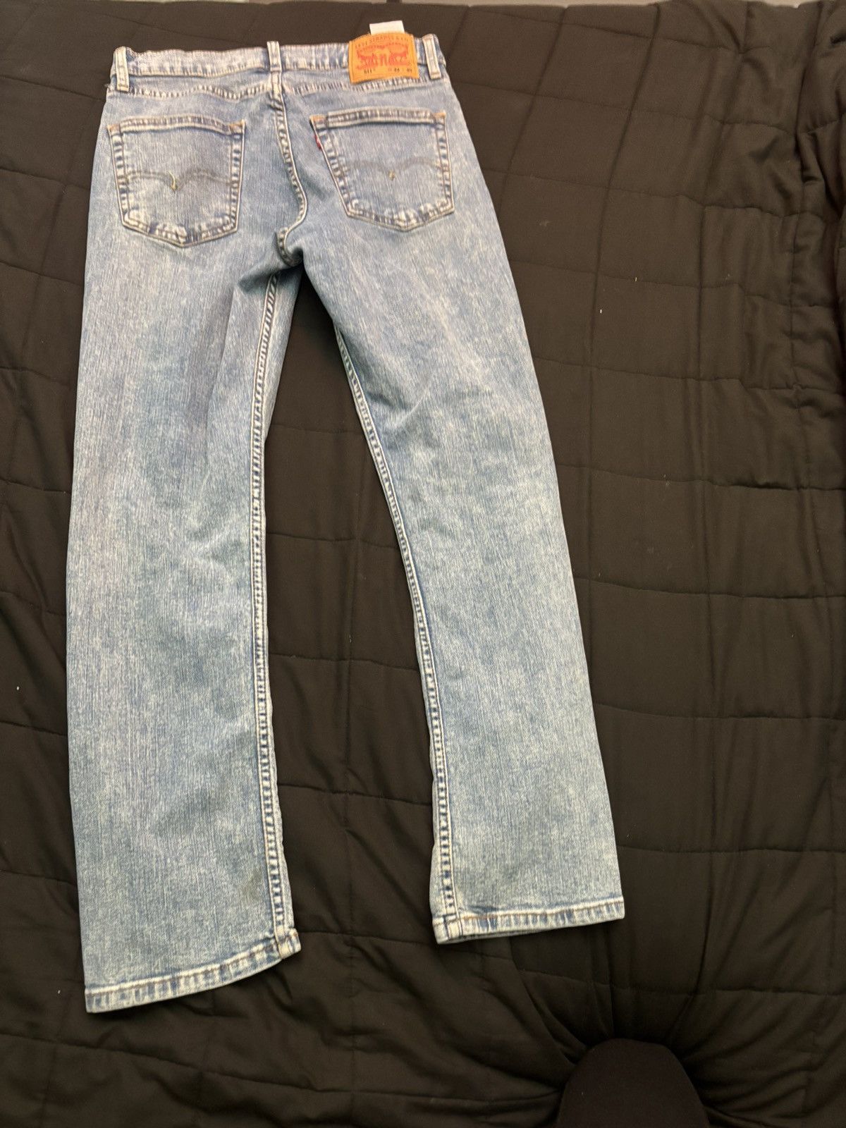 Levi's Levis Blue Skinny Jeans Size US 32 / EU 48 - 3 Thumbnail