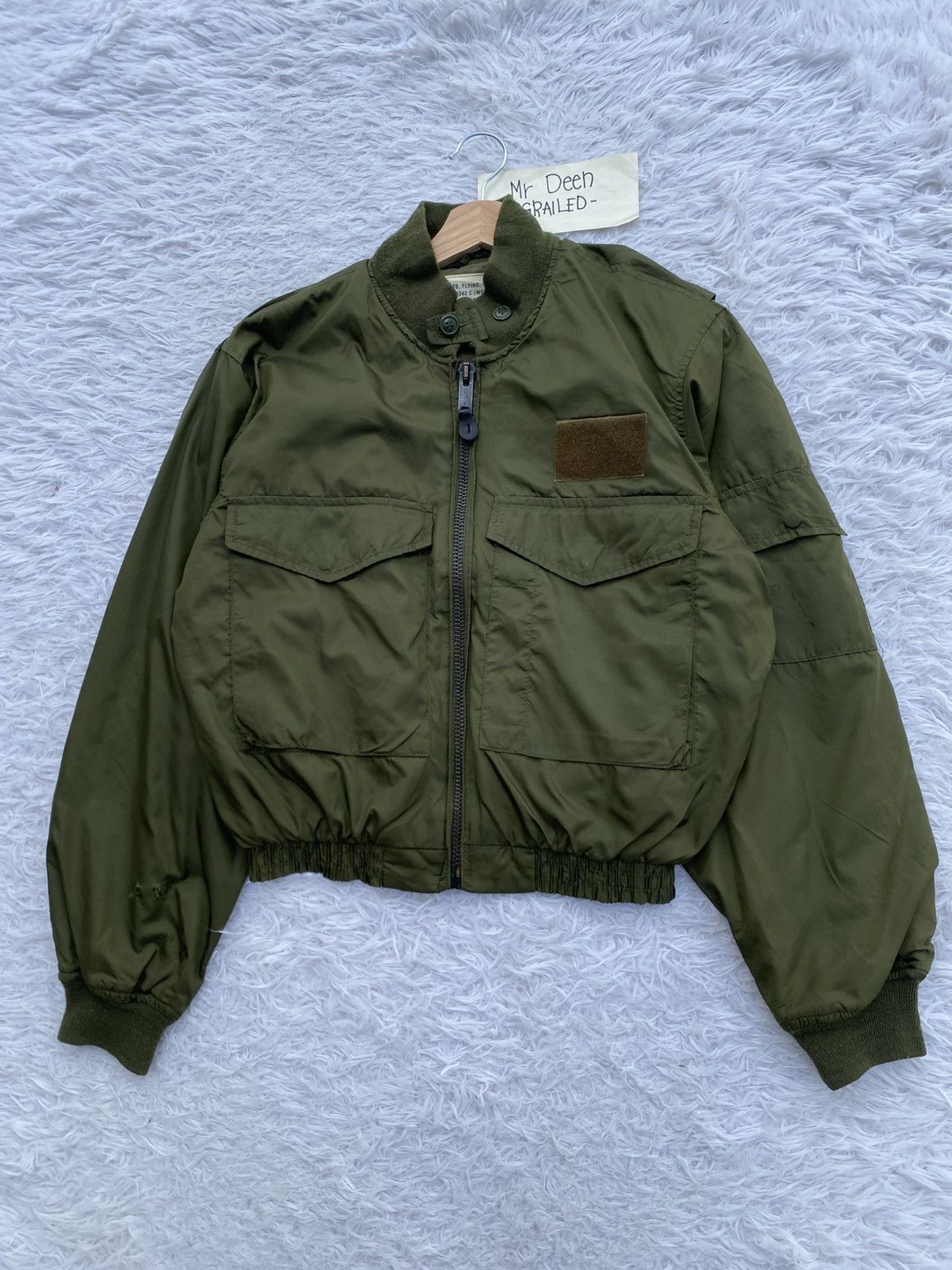Avirex Vintage Scovill Green US Avirex Army Nylon Bomber Jacket Size US M / EU 48-50 / 2 - 3 Thumbnail
