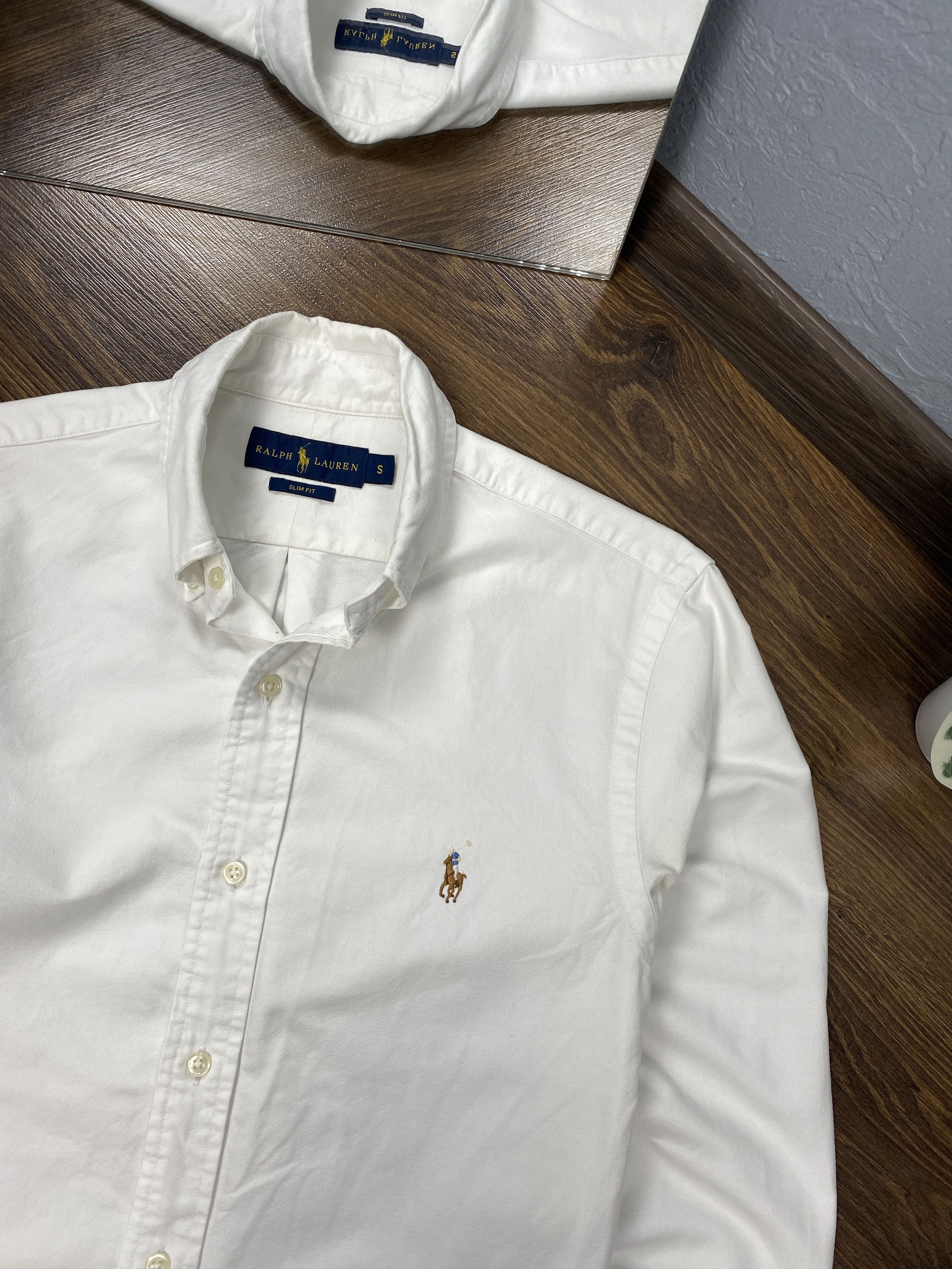 Polo Ralph Lauren Polo Ralph Lauren vintage white long sleeve shirt Size US S / EU 44-46 / 1 - 2 Thumbnail