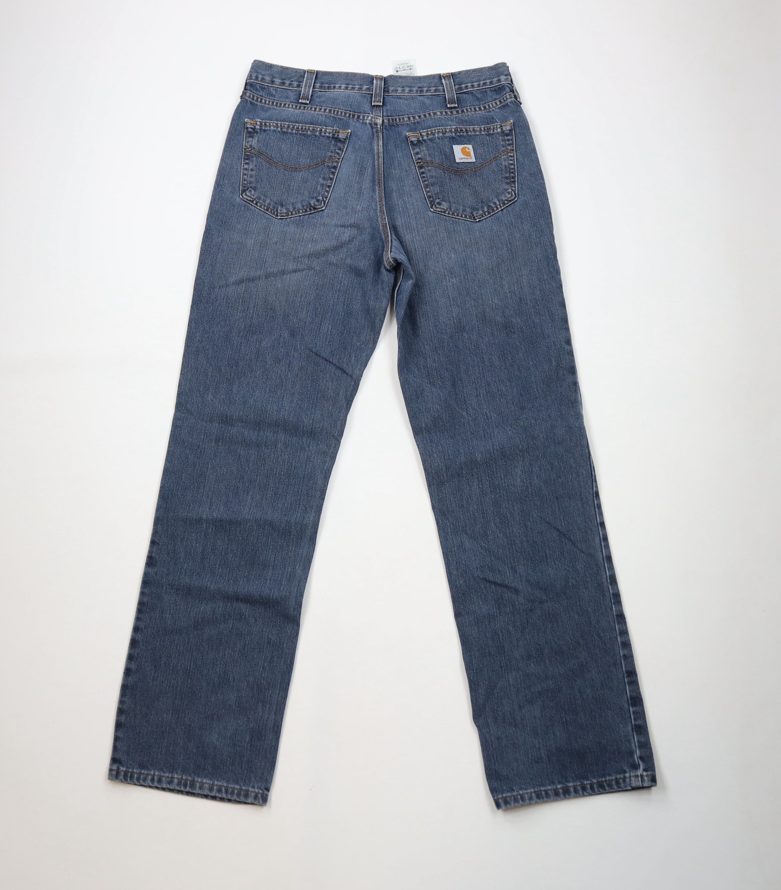 Carhartt × Vintage Vintage Y2K Carhartt Spell Relaxed Fit Wide Leg Denim Jeans Size US 34 / EU 50 - 7 Thumbnail