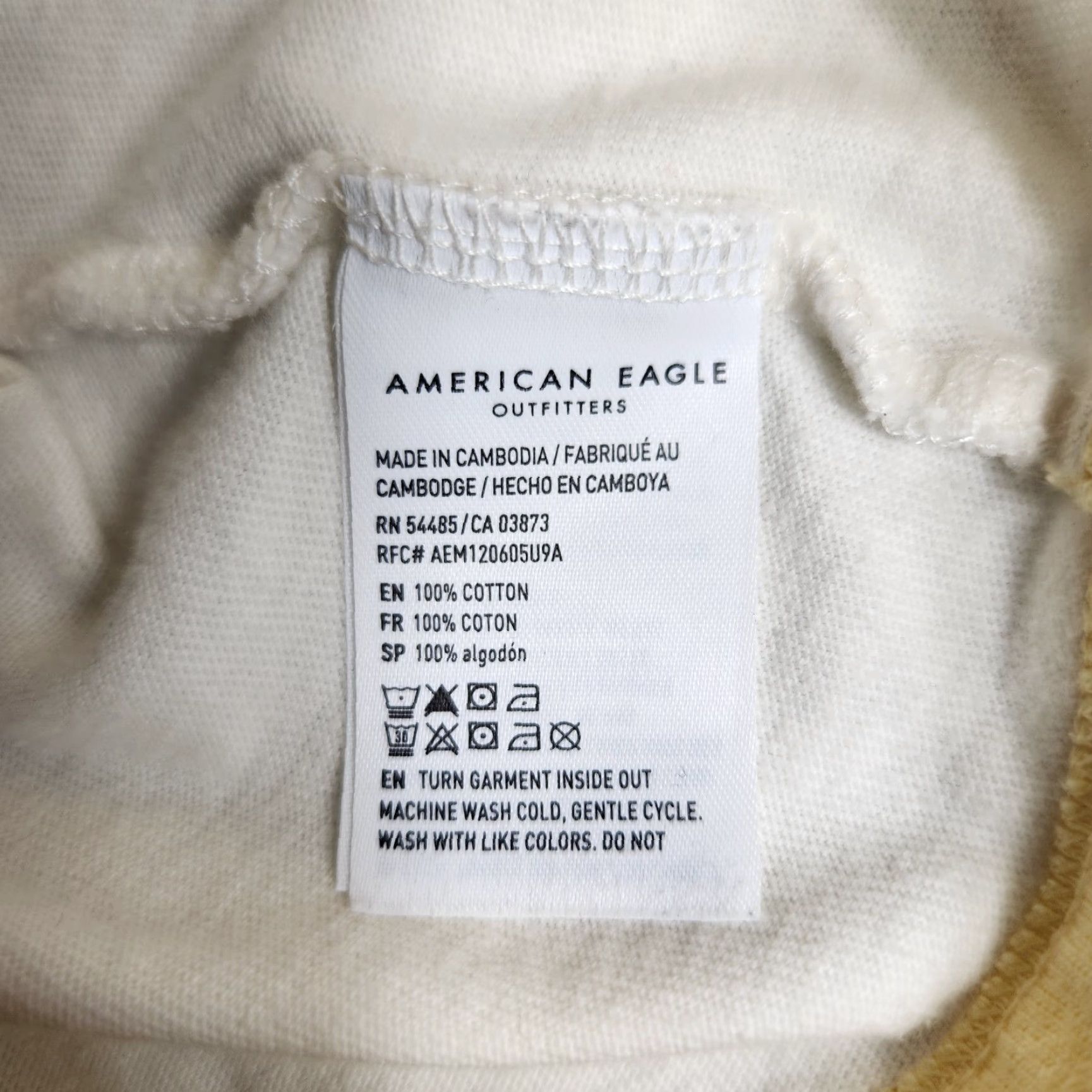 American Eagle Outfitters American Eagle Outfitters Shirt Womens M Ivory Sunflower Halter Top Tank Beach Bohemian Flower Casual Summer 90s Womens Size M / US 6-8 / IT 42-44 - 5 Thumbnail