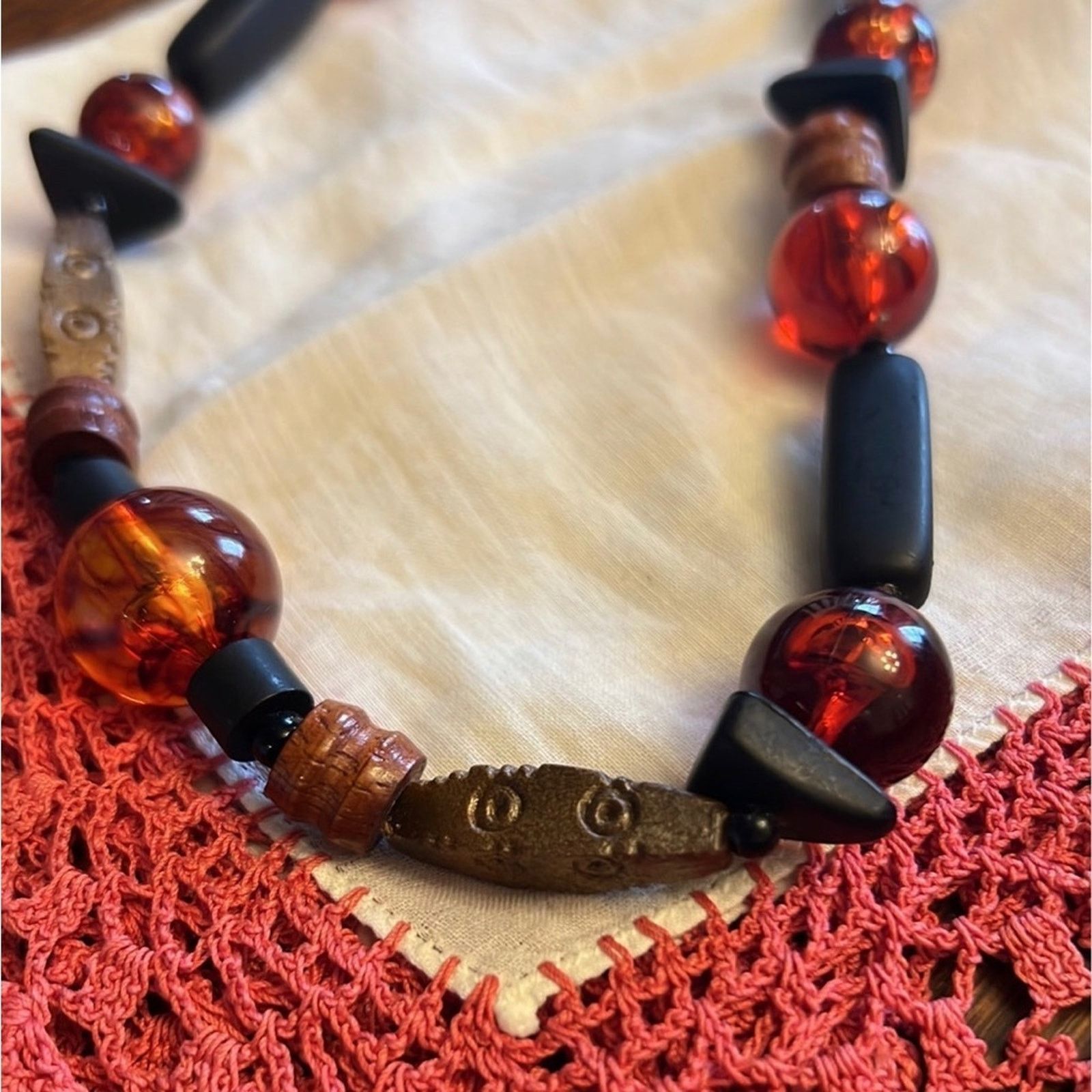 Other Vintage Beaded Boho Necklace Size ONE SIZE - 2 Thumbnail