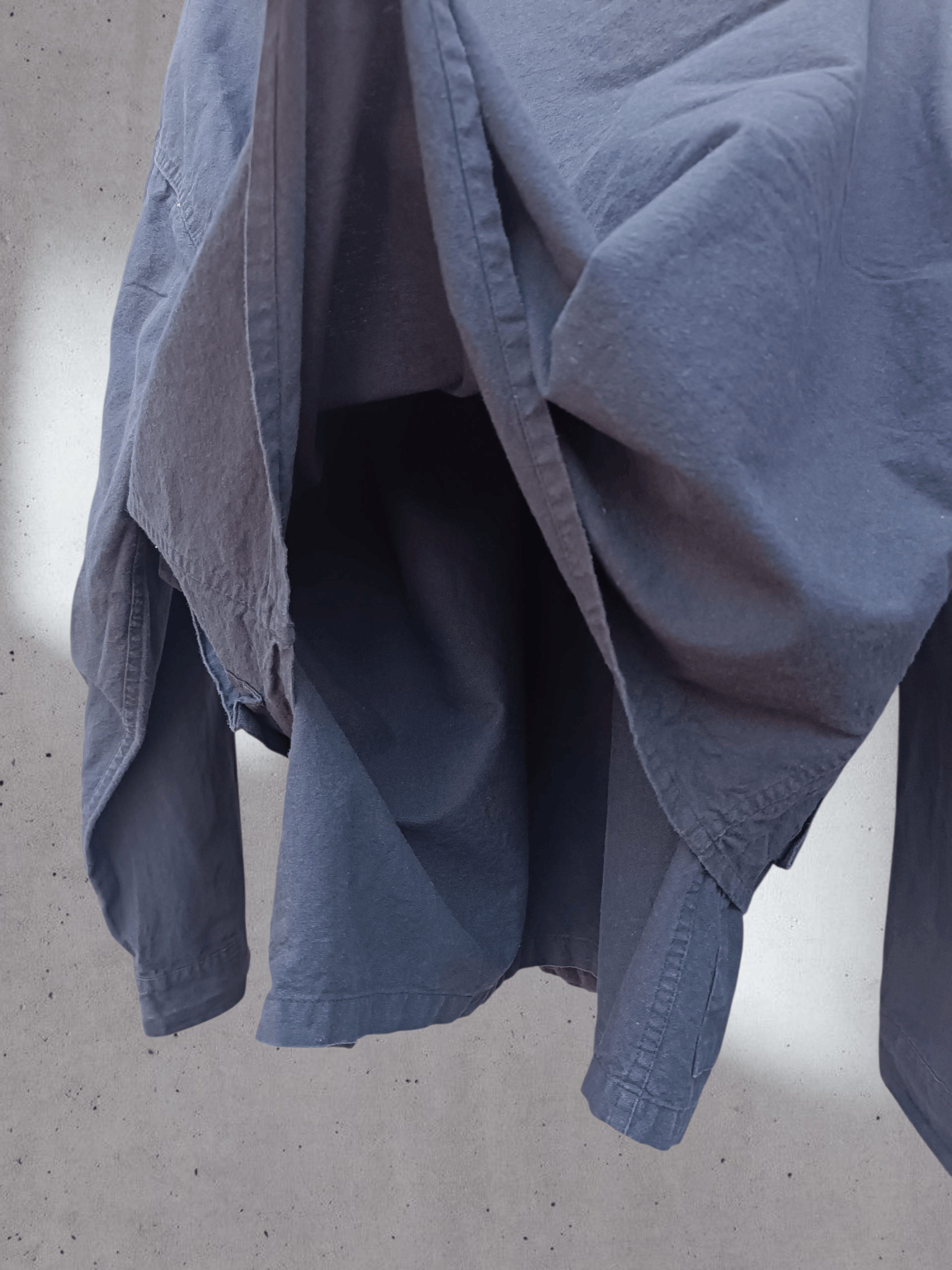 Japanese Brand Fade Black Double Layer BDU Chore Jacket Issey Yohji Style Size US L / EU 52-54 / 3 - 6 Thumbnail