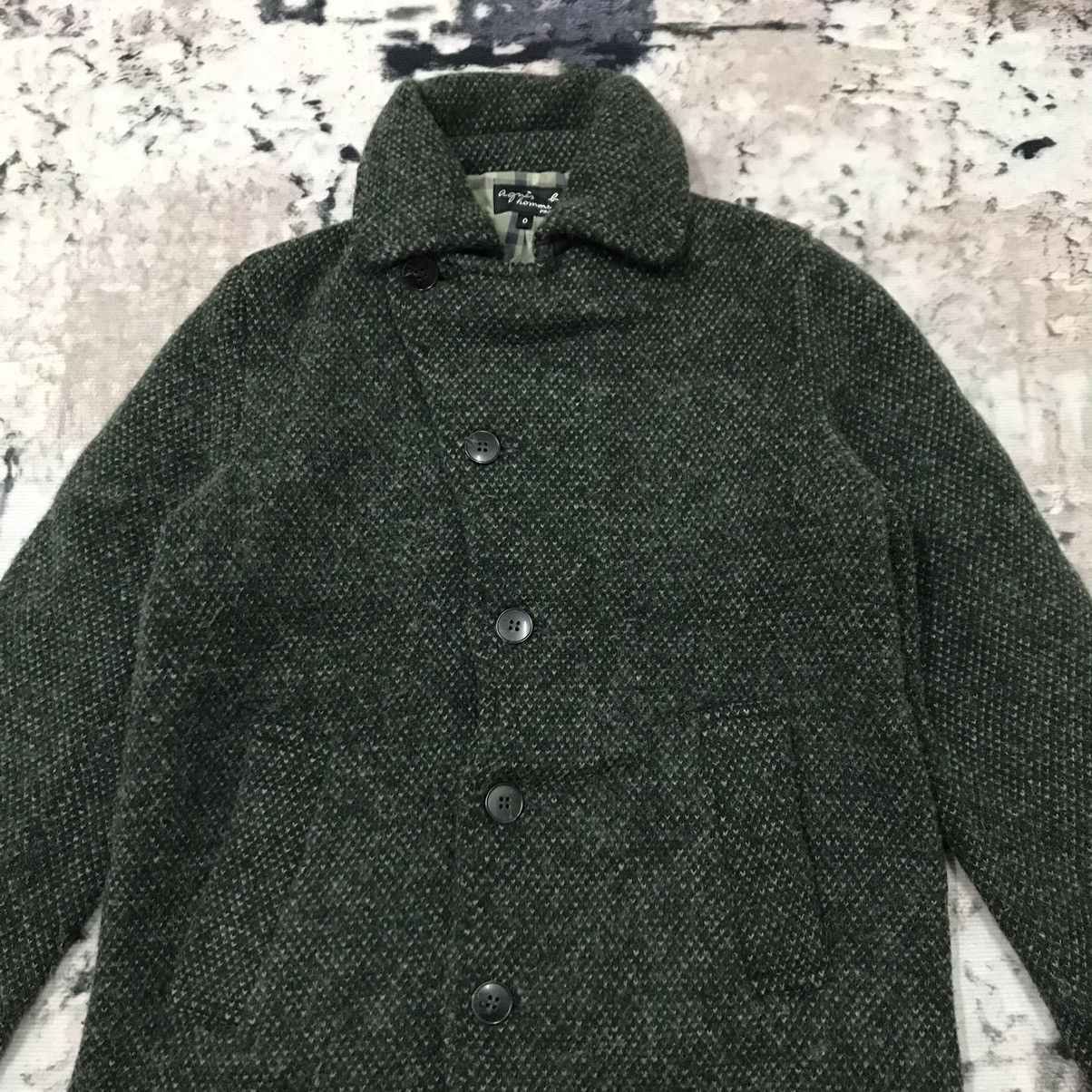 agnes b. Agnes B. Wool Homme Paris Coat Jacket Size US XS / EU 42 / 0 - 4 Thumbnail