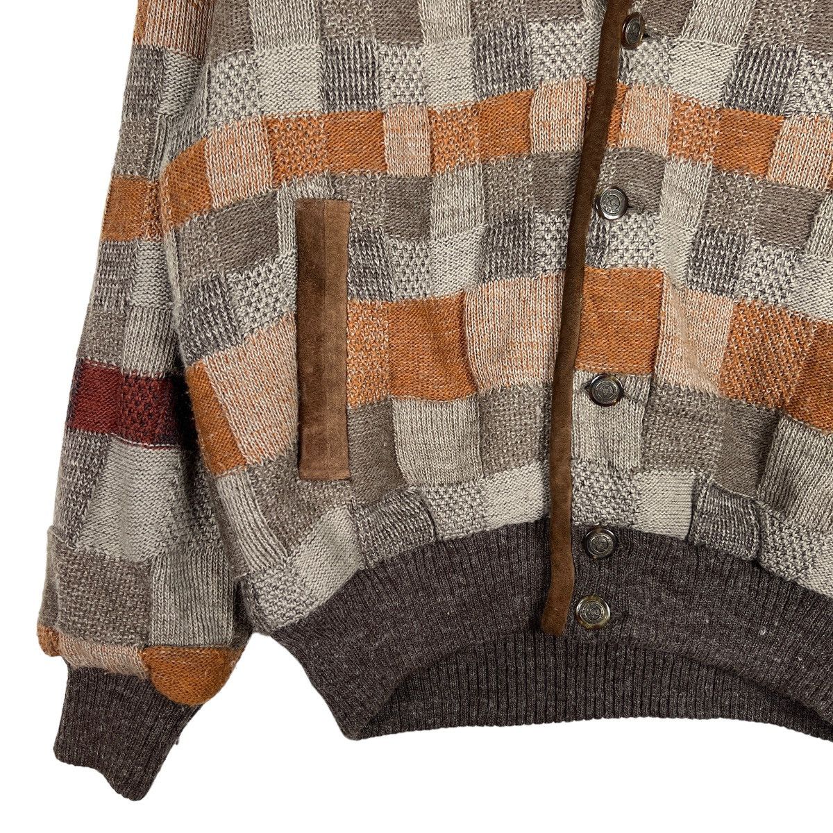 Japanese Brand 🔥 VINTAGE BI COLMAN PATCHWORK BOMBER JACKET Size US L / EU 52-54 / 3 - 4 Thumbnail