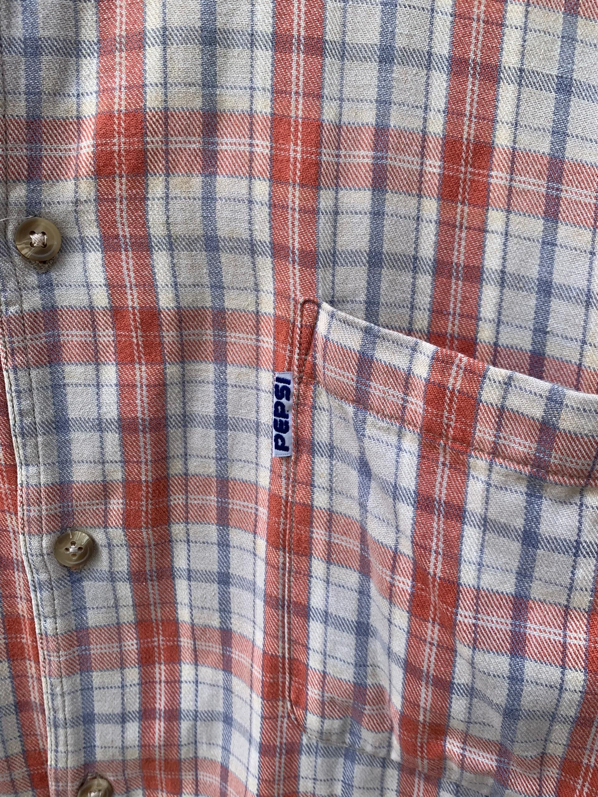 Flannel × Pepsi × Vintage Vintage Pepsi Flanner Size US M / EU 48-50 / 2 - 9 Thumbnail