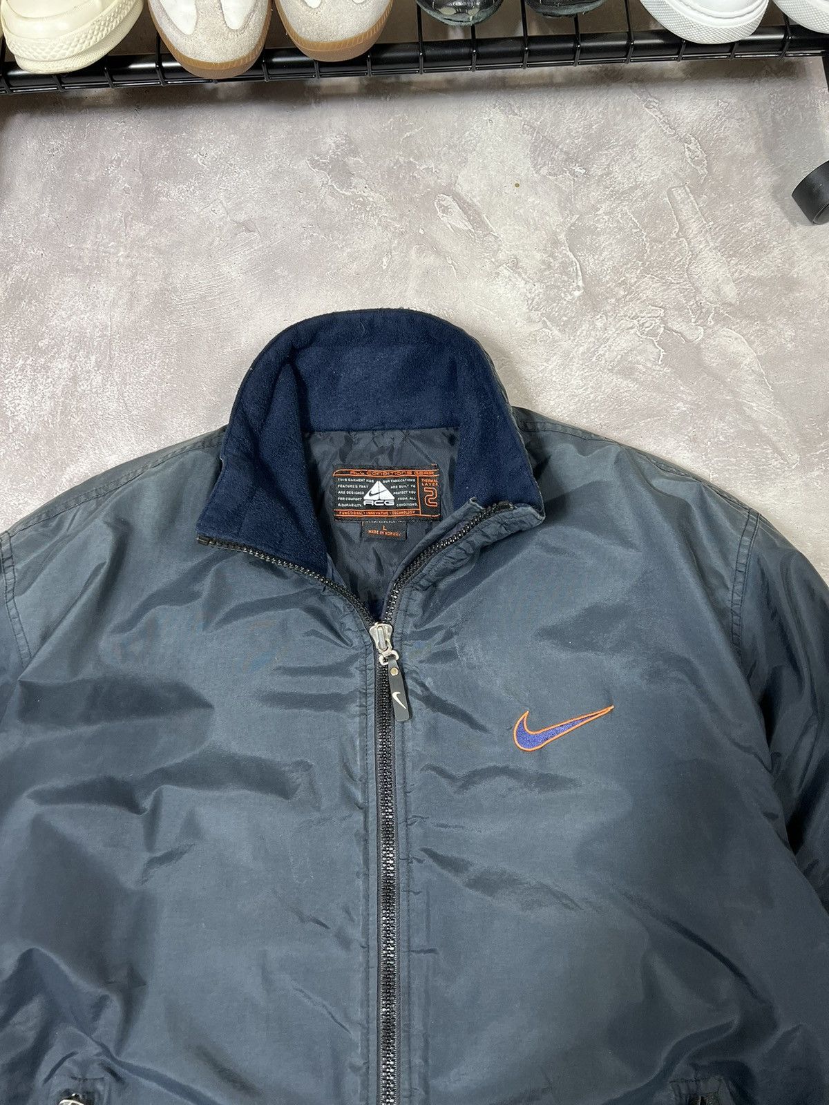 Vintage Vintage Nike ACG Outdoor Nylon Y2k Jacket Size US L / EU 52-54 / 3 - 7 Thumbnail