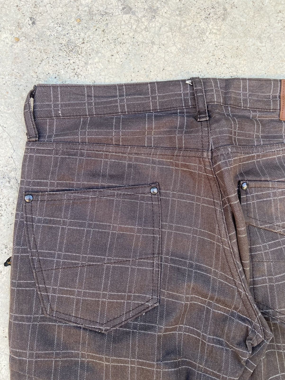 ABAHOUSE ABAHOUSE plaid pants punk if six was nine Size US 30 / EU 46 - 10 Thumbnail