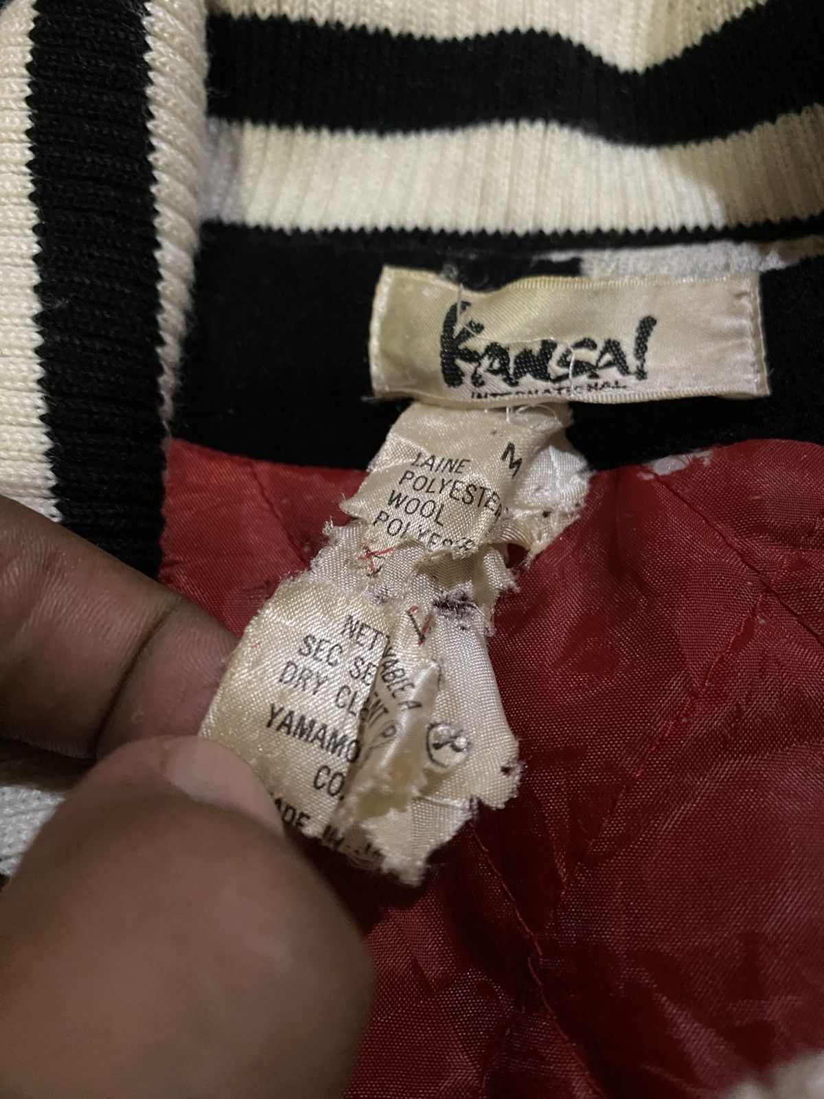 Kansai Yamamoto RARE VINTAGE KANSAI FROM RIDING TEAM VARSITY JACKET Size US M / EU 48-50 / 2 - 20 Thumbnail