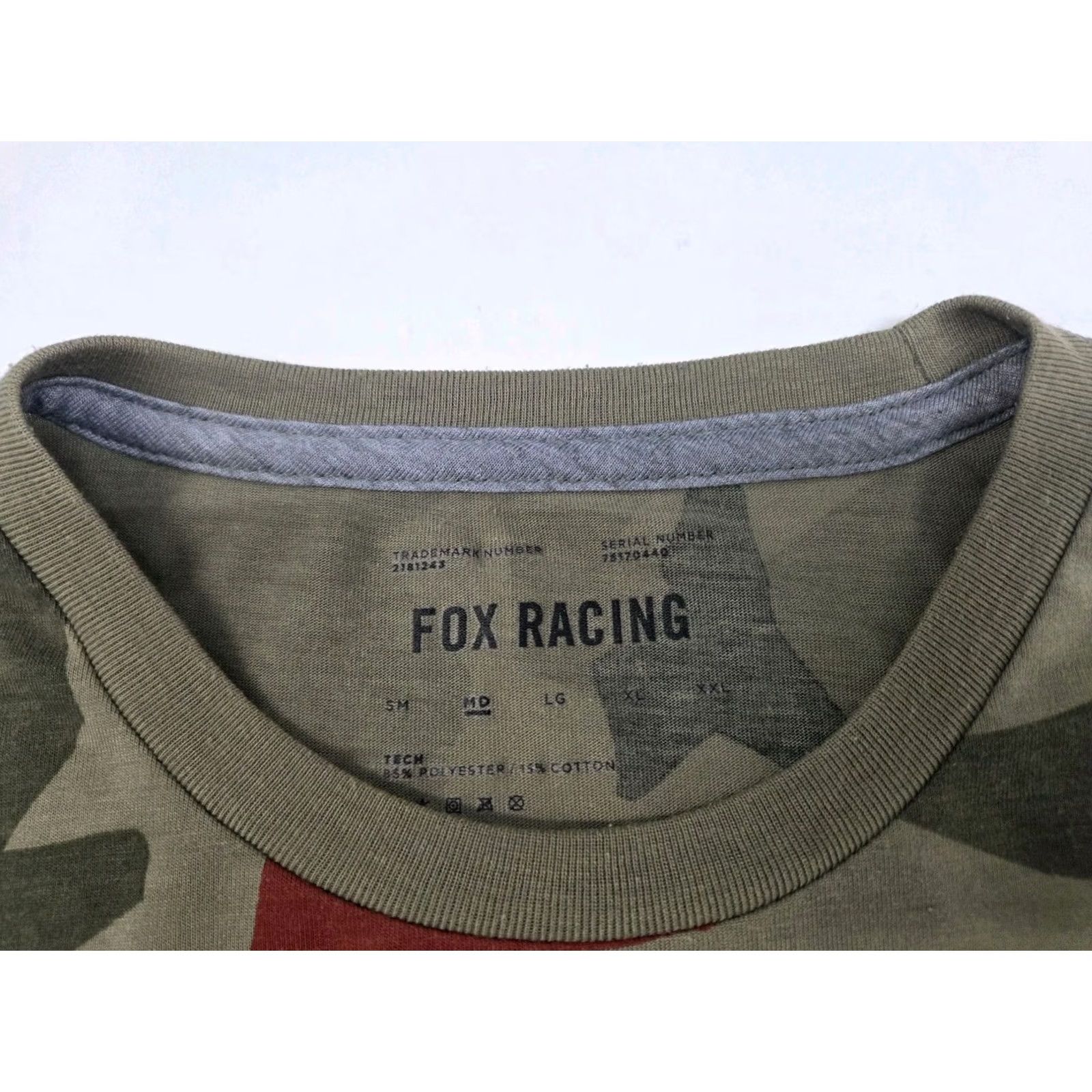 Fox Racing Fox Racing Mens Multicolored Short Sleeve T Shirt M Size US M / EU 48-50 / 2 - 2 Thumbnail
