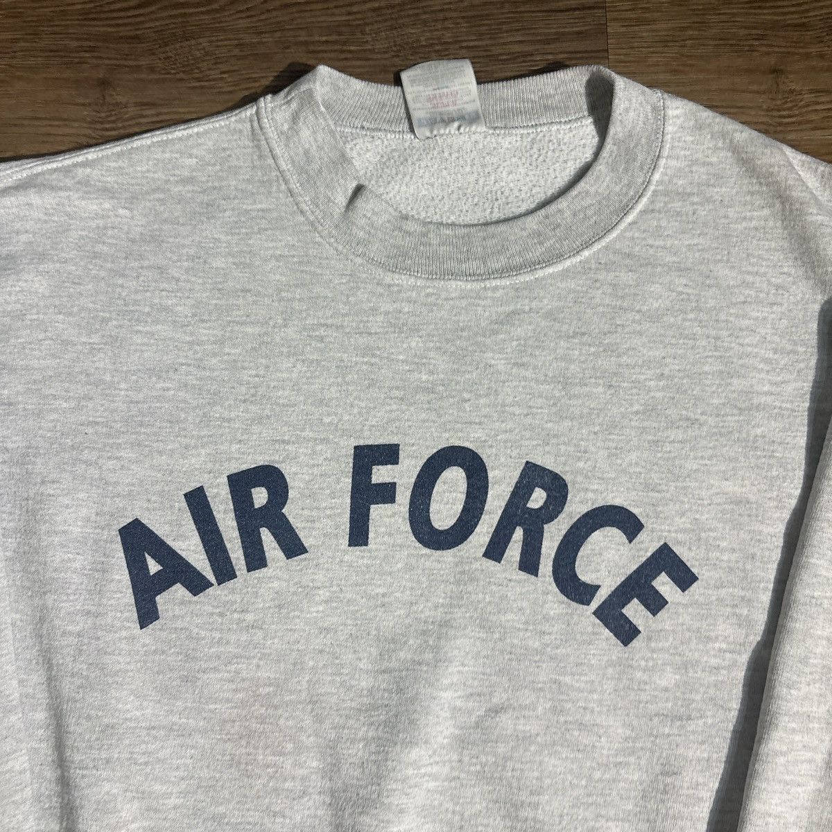 Vintage Vintage Air Force Ash Grey Sweatshirt Size S Size US S / EU 44-46 / 1 - 2 Thumbnail