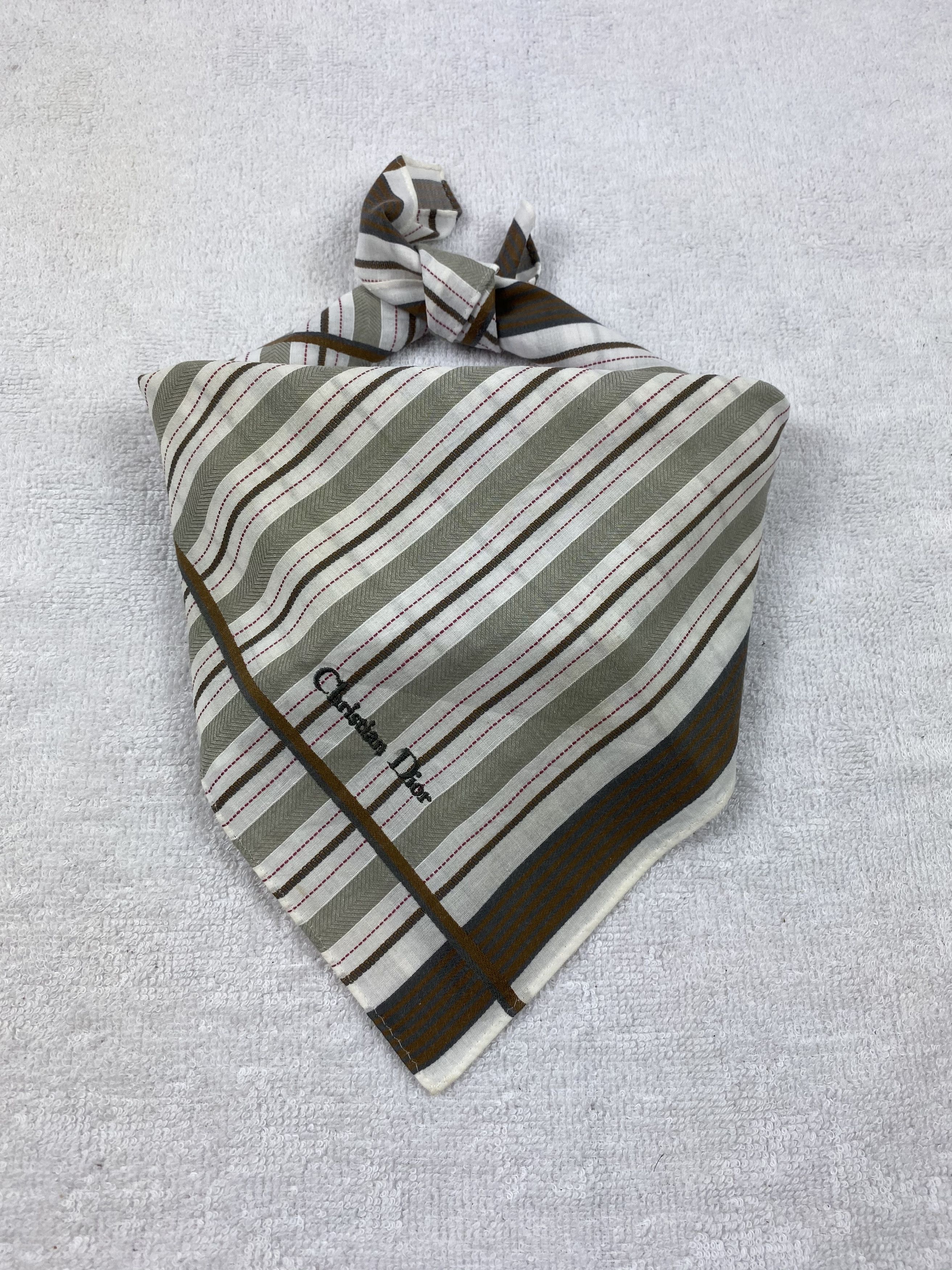 Vintage Christian Dior Handkerchief / Bandana / Neckerchief Size ONE SIZE - 1 Thumbnail
