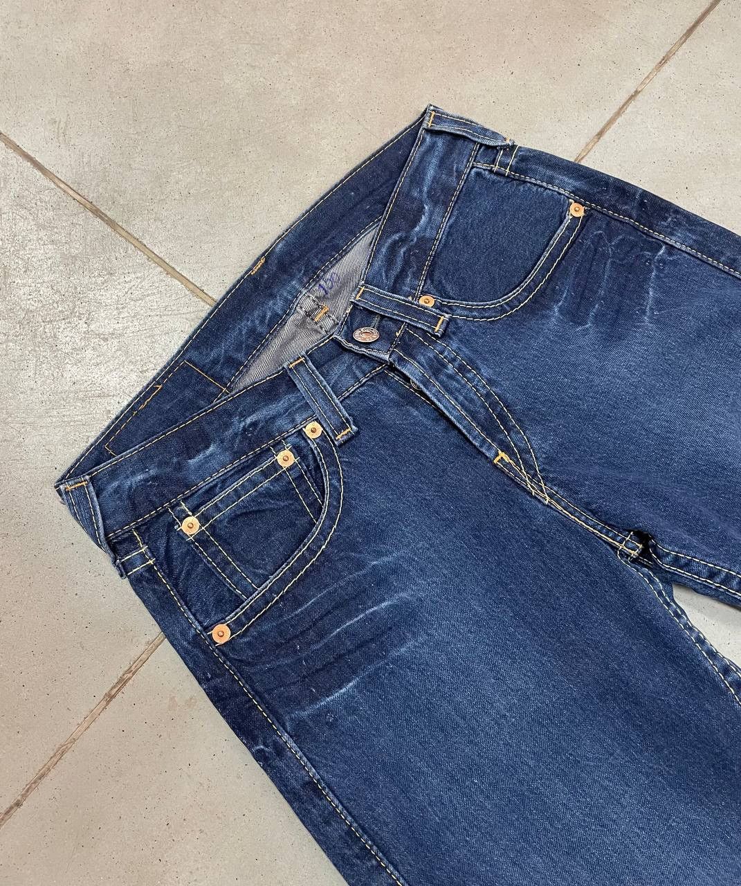Levi's Flare Washed Vintage Levi’s Jeans Denim Pants Size US 31 - 4 Thumbnail