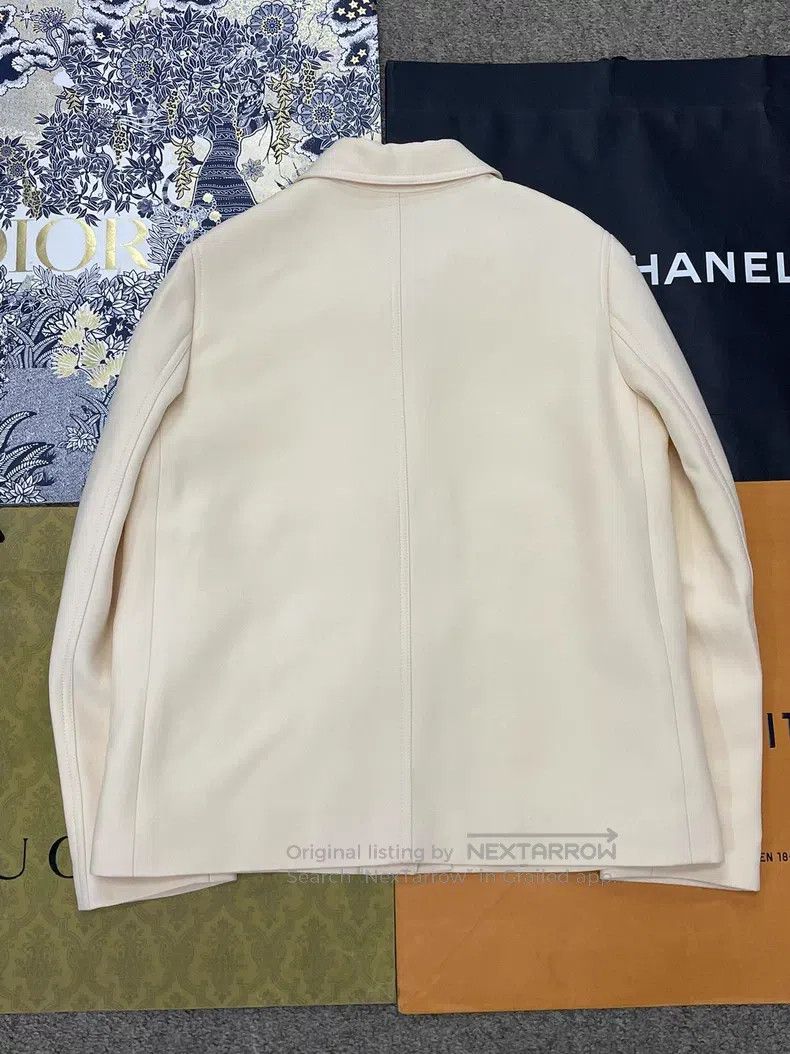 Dior Dior Beige silk and wool suit jacket Size XS / US 0-2 / IT 36-38 - 3 Thumbnail