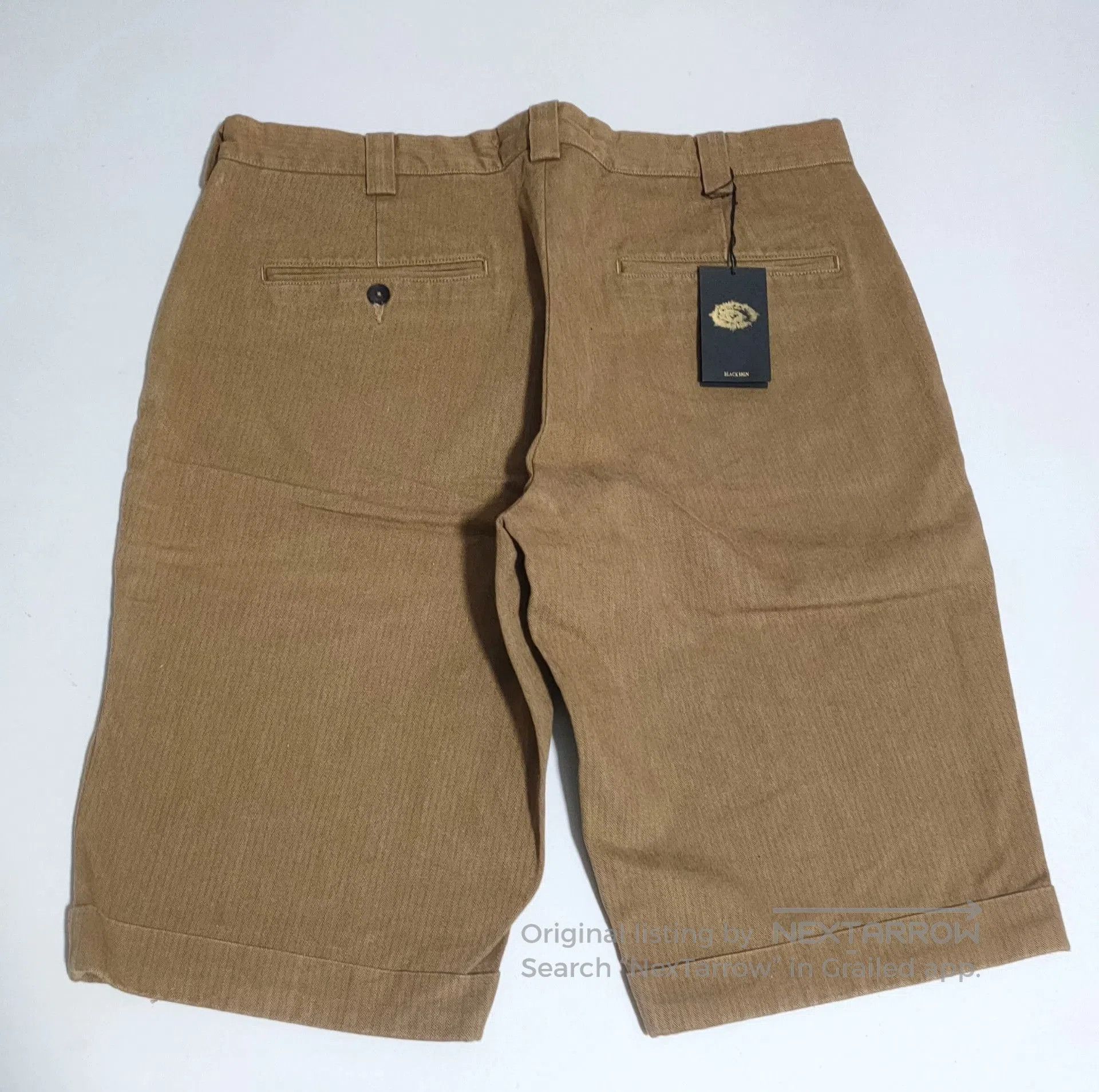 BLACK SIGN BLACKsign Heavyweight Jodhpurs Shorts. Size US 34 / EU 50 - 1 Thumbnail