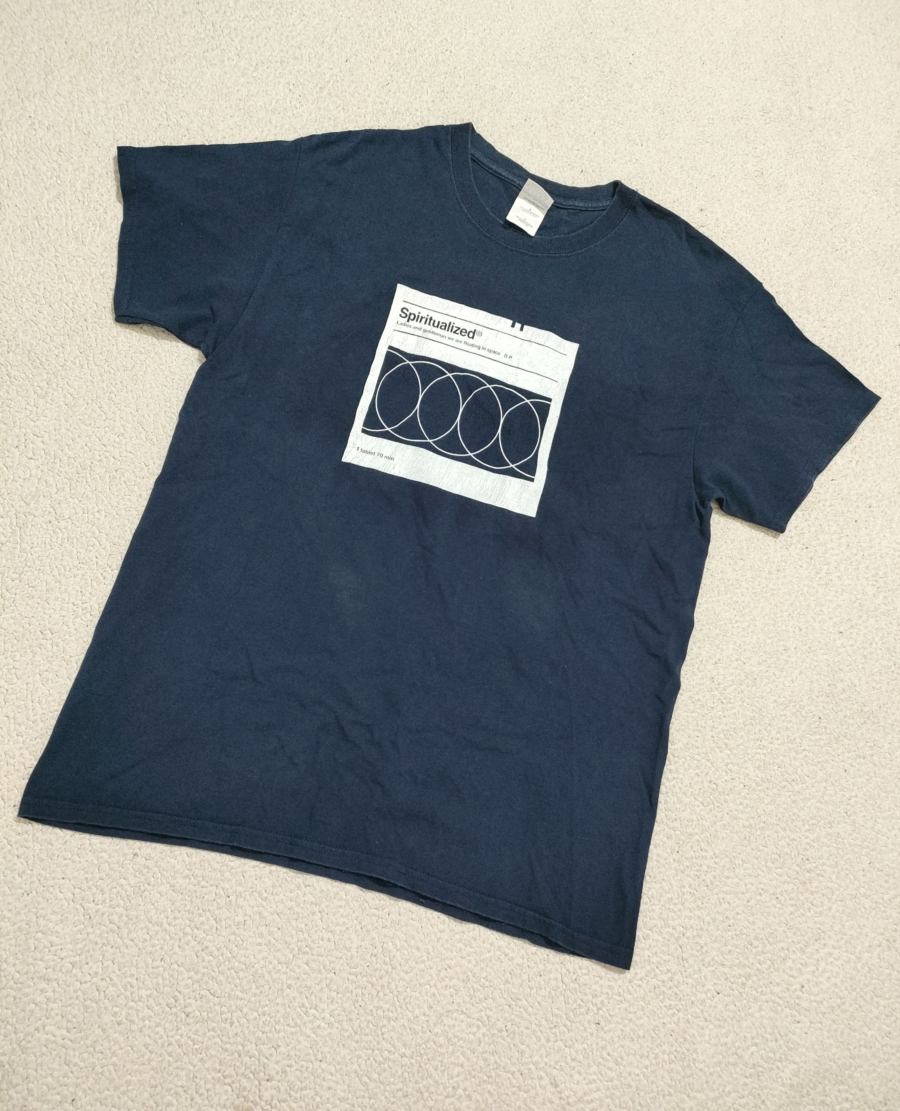 Band Tees SPIRITUALIZED Vintage Tee (navy blue) Size US L / EU 52-54 / 3 - 7 Thumbnail