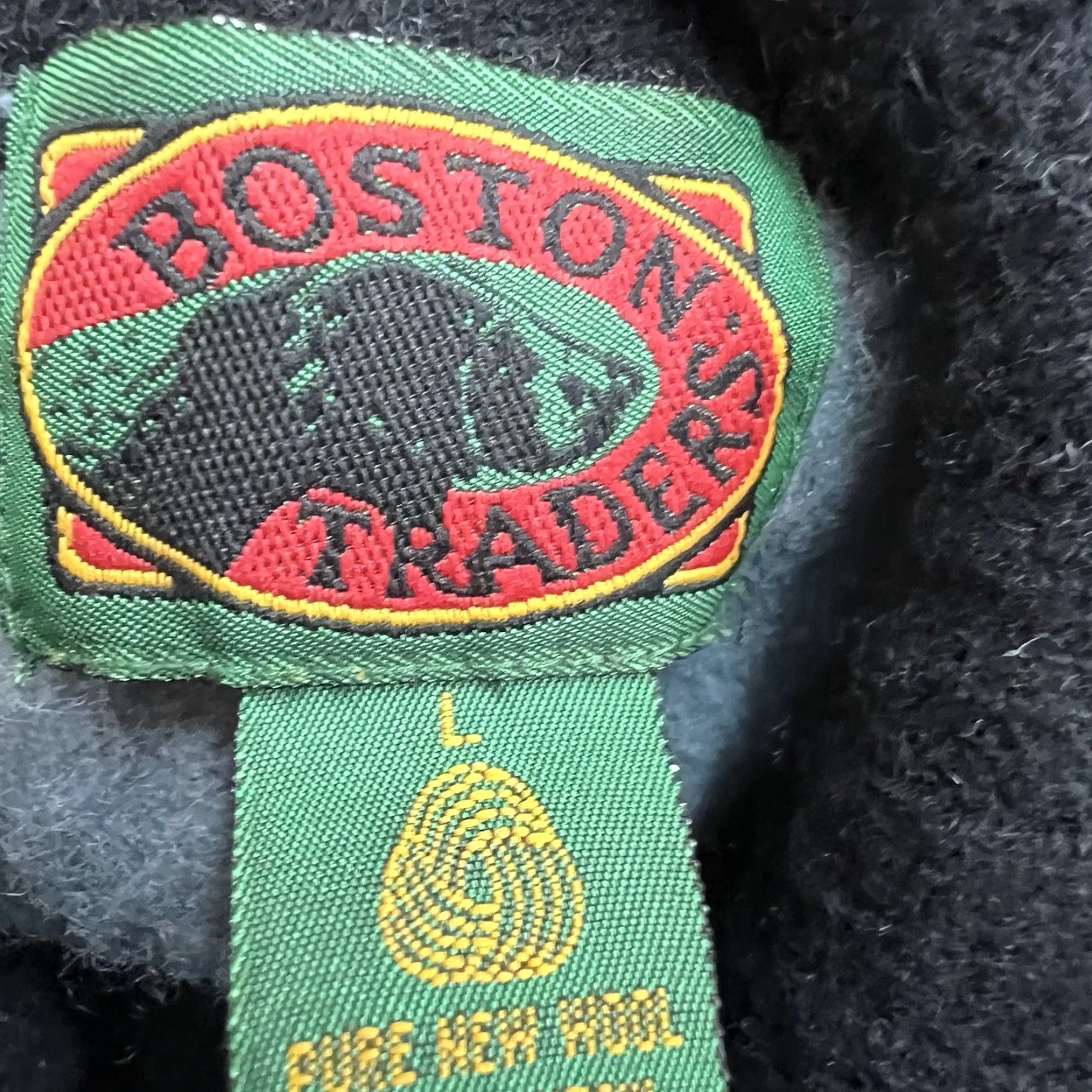 Vintage VINTAGE Boston Traders 100% Lambs Wool Thick Winter Sweater Mens Size L Blue Striped 90s Classic Pullover Long Sleeve Men Size US L / EU 52-54 / 3 - 5 Thumbnail