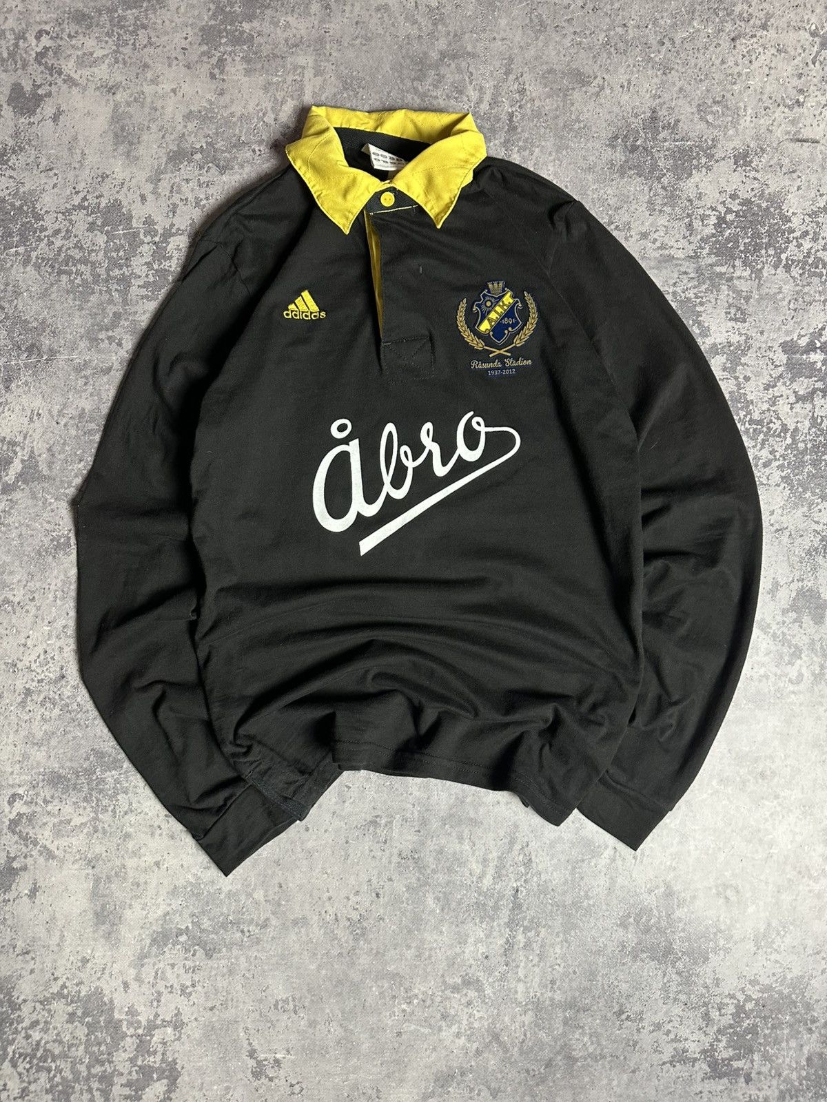 Adidas AIK STOCKHOLM 2012 FOOTBALL SHIRT SOCCER JERSEY POLO ADIDAS Size US S / EU 44-46 / 1 - 1 Thumbnail