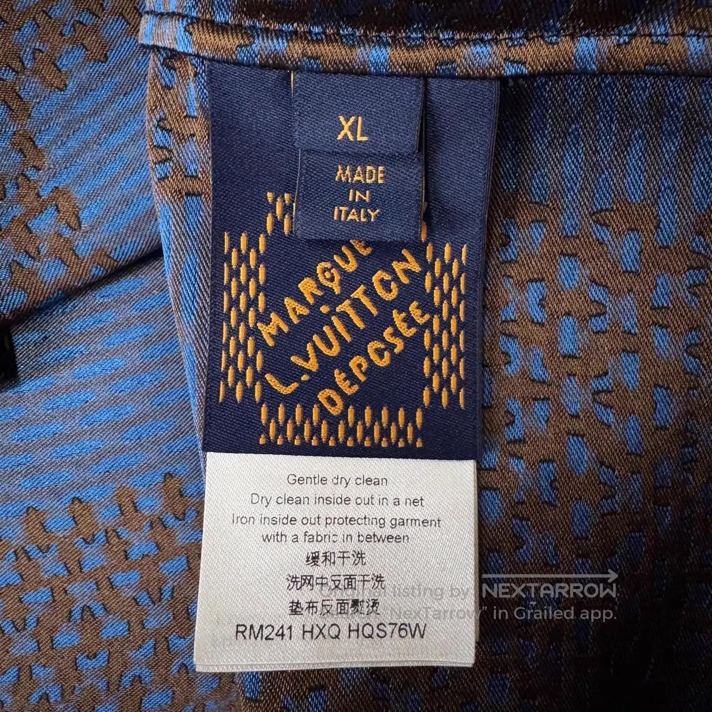 Louis Vuitton Multi Checkered Long Sleeve Button. Size US XL / EU 56 / 4 - 2 Thumbnail