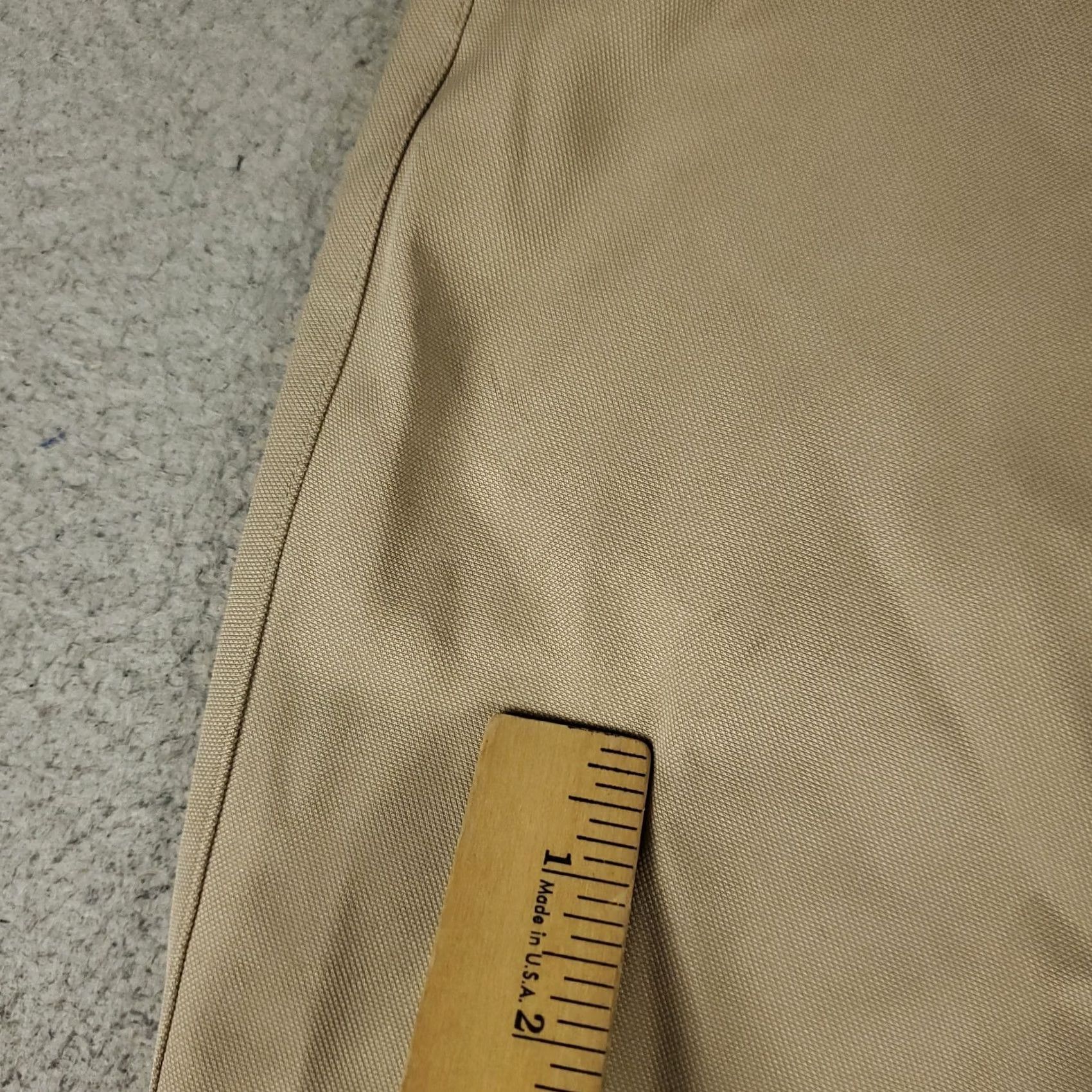 Nike Nike Pants Mens Regular 40x32 Beige Dri Fit Chino Trousers Pleated Front Zip Pockets Straight Leg Casual Bottoms Size US 40 / EU 56 - 3 Thumbnail